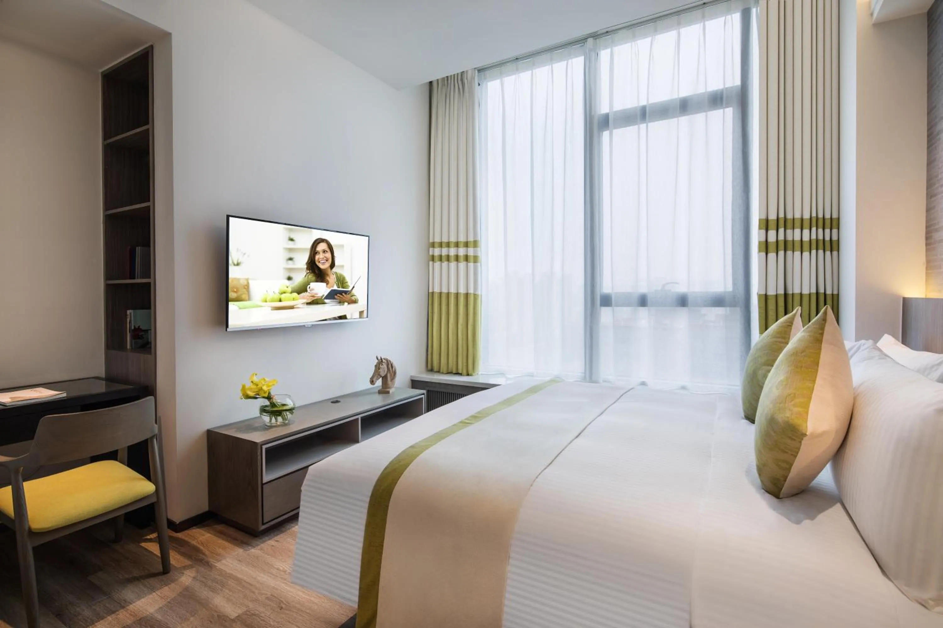 Bedroom, Bed in Citadines Gaoxin Xi'an