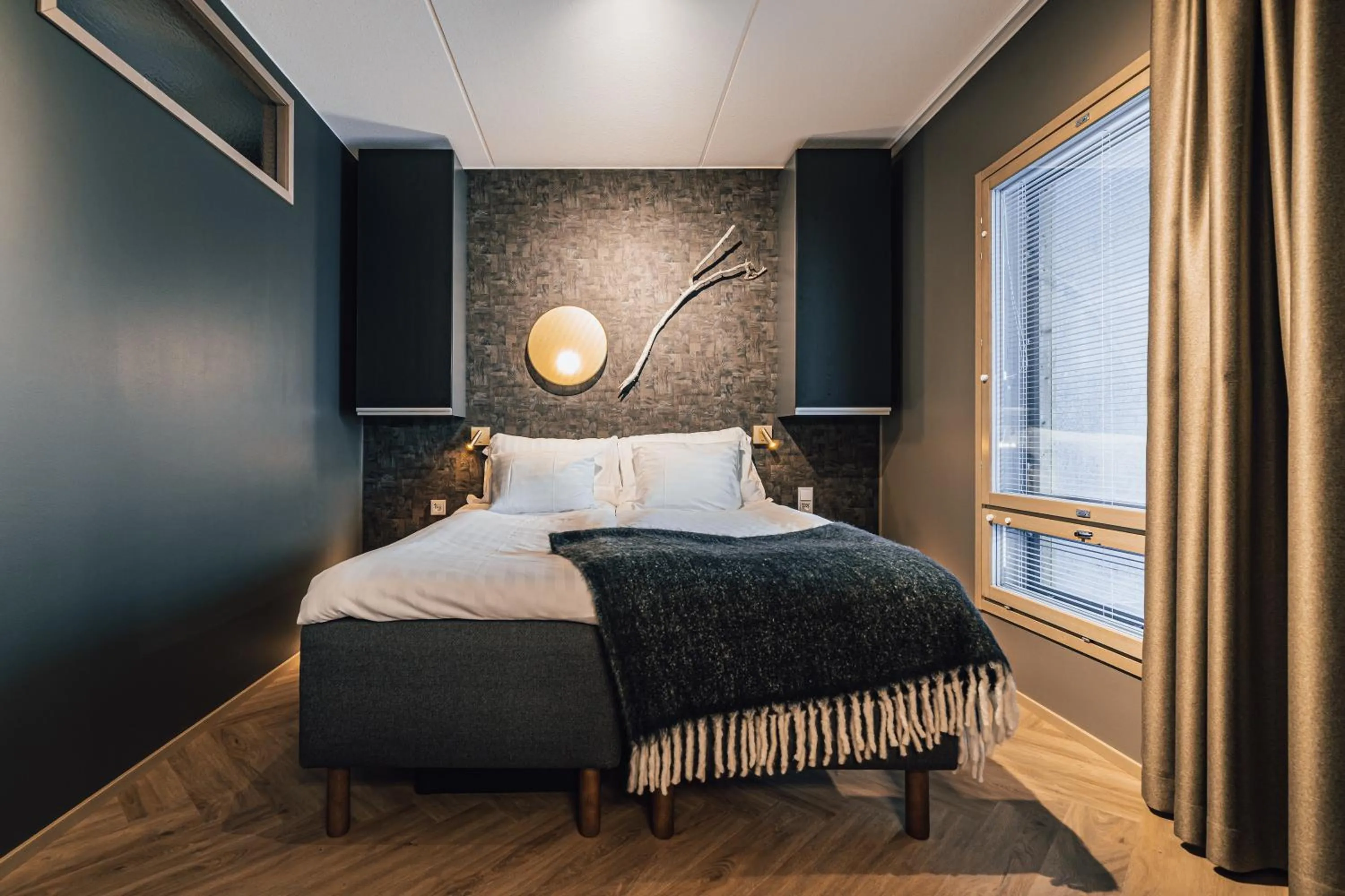 Bed in Tahko Spa Hotel