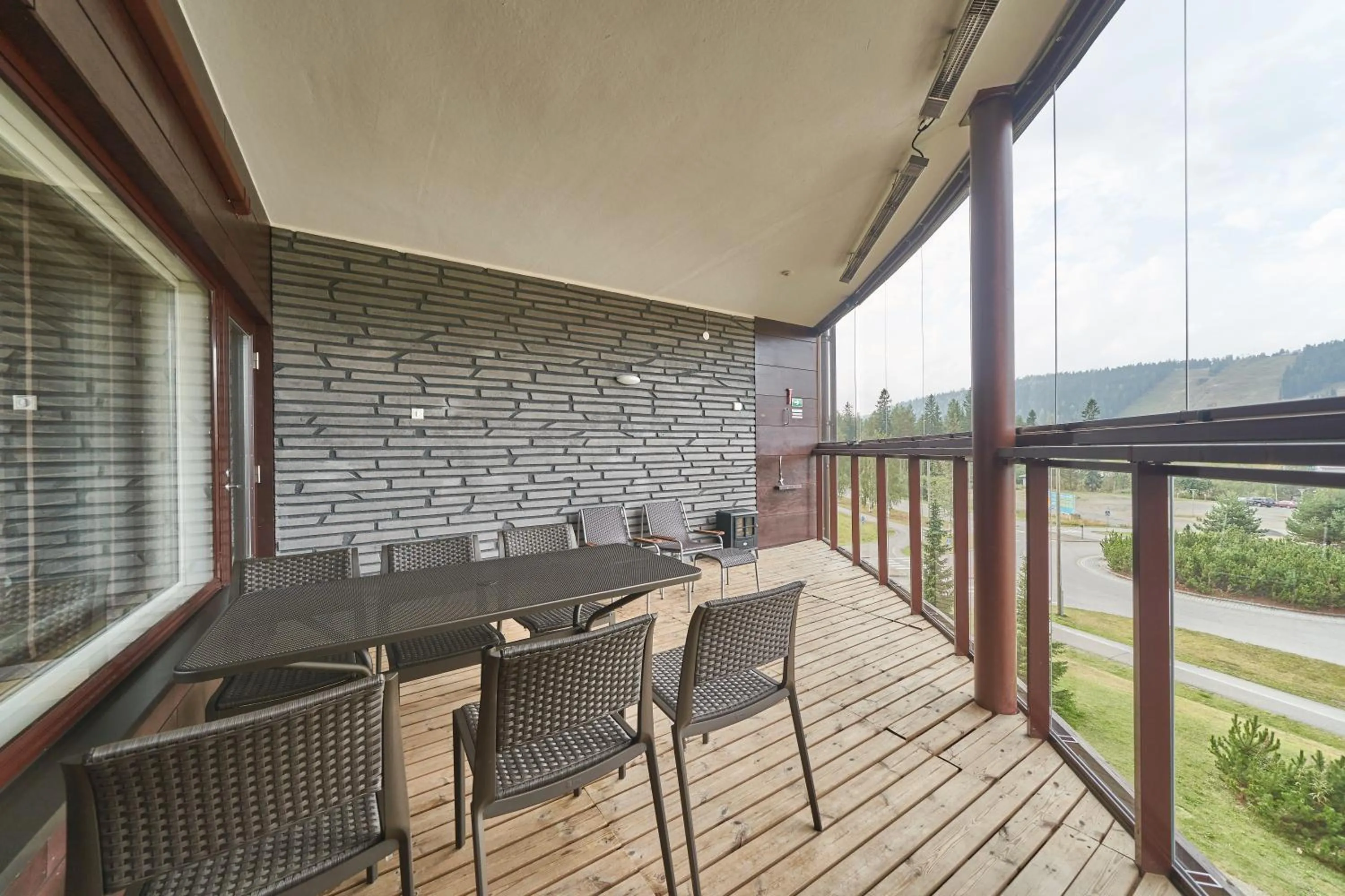 Patio in Tahko Spa Hotel