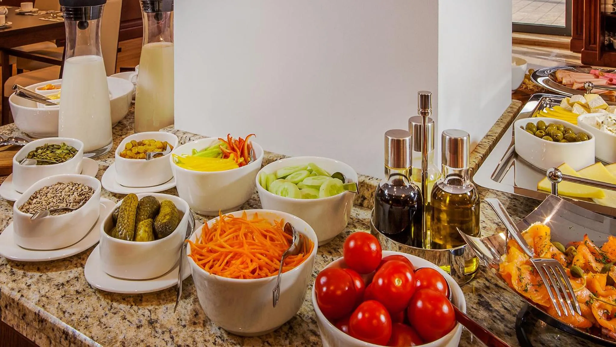 Breakfast in Porta Caucasia Kazbegi