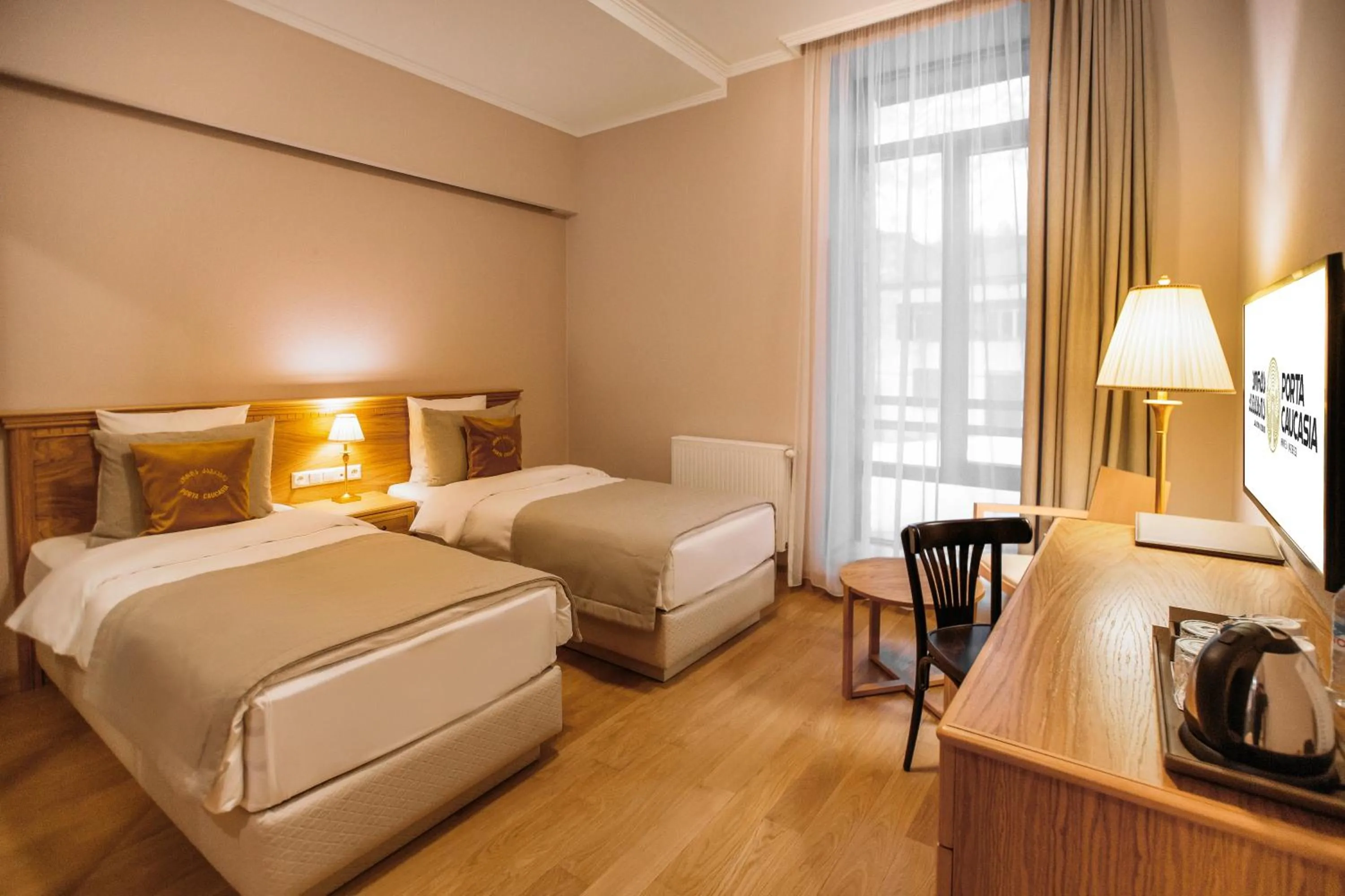 Bed in Porta Caucasia Kazbegi