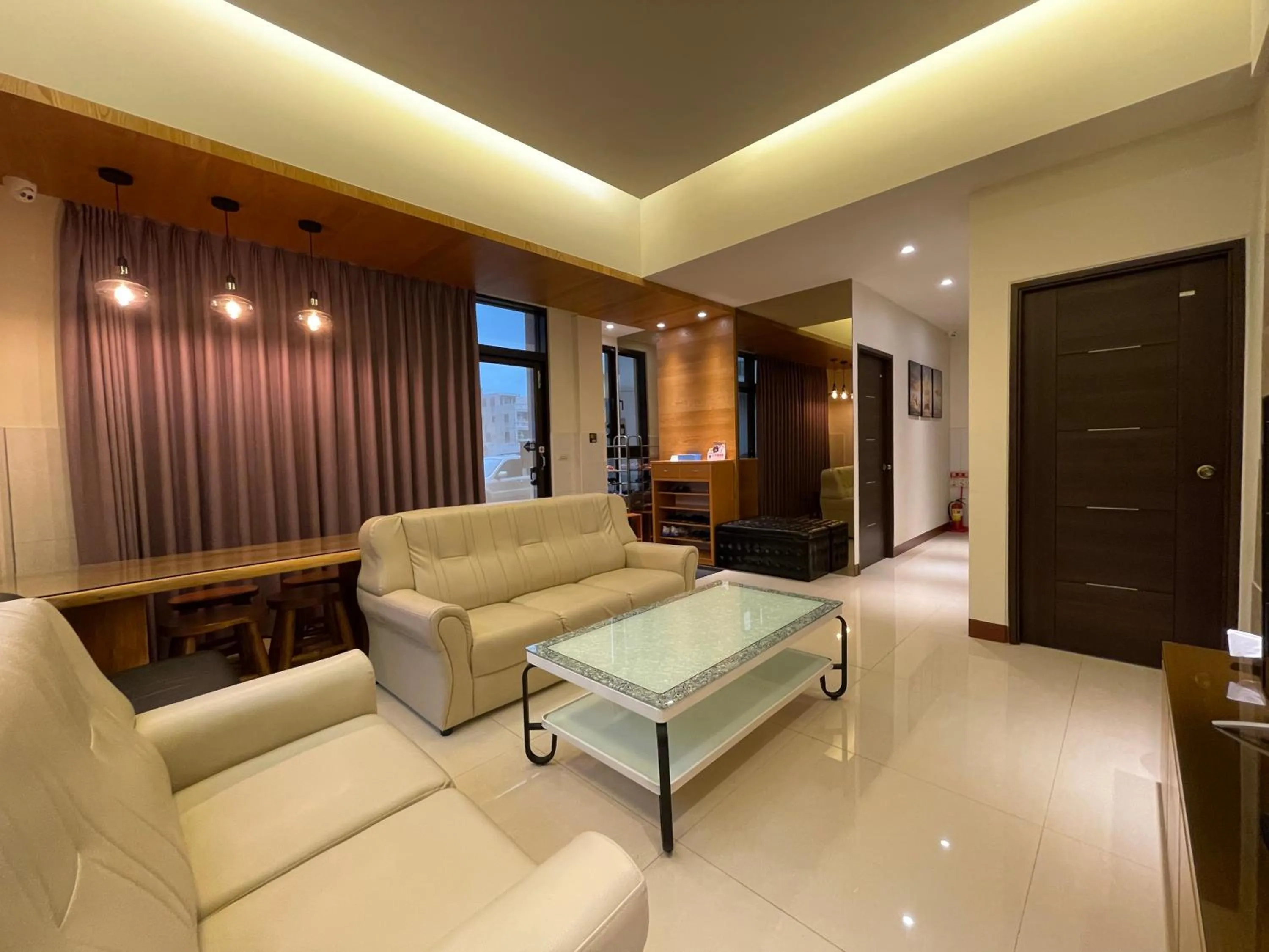 Living room in Cherry Inn