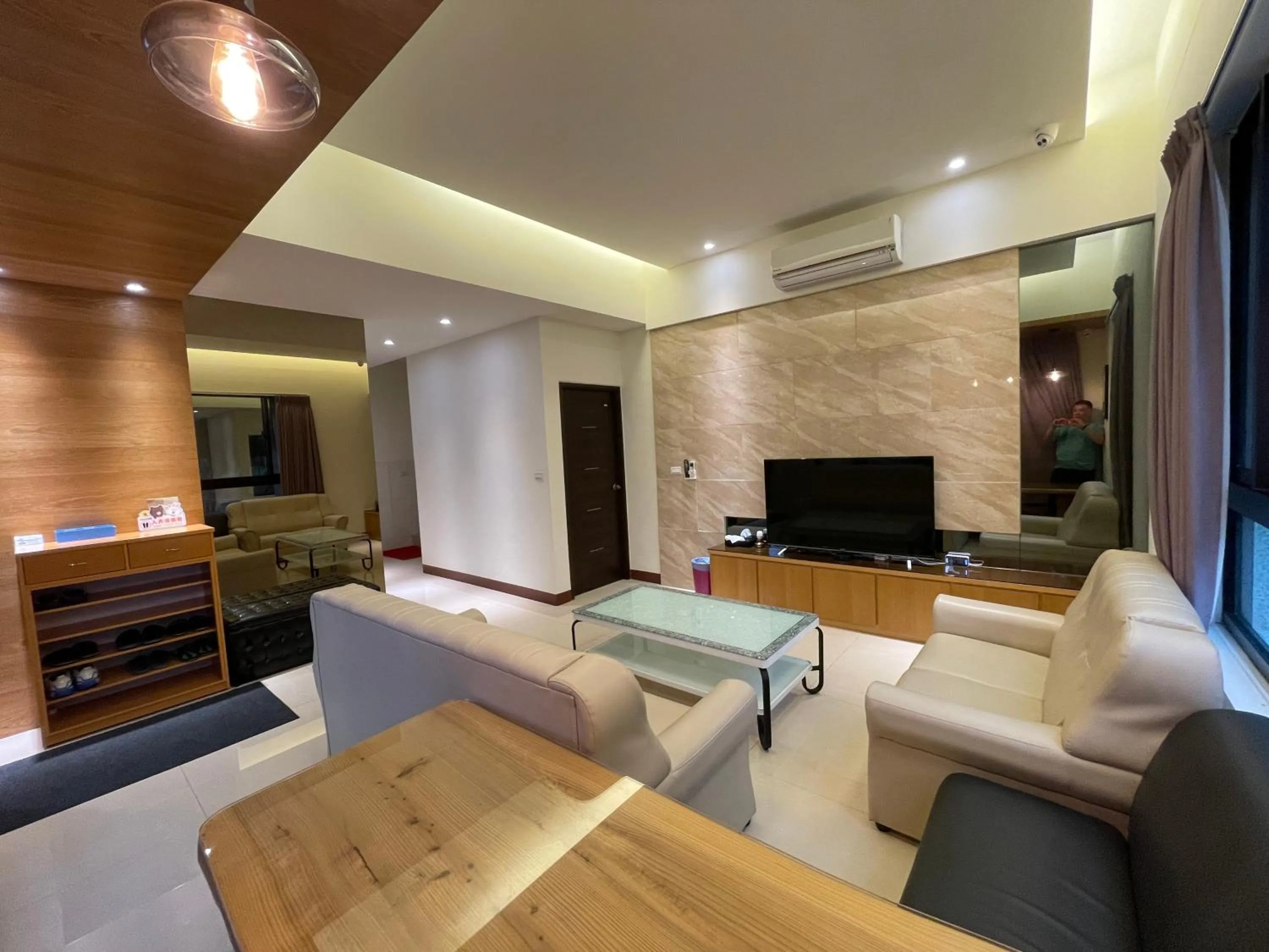 Living room in Cherry Inn