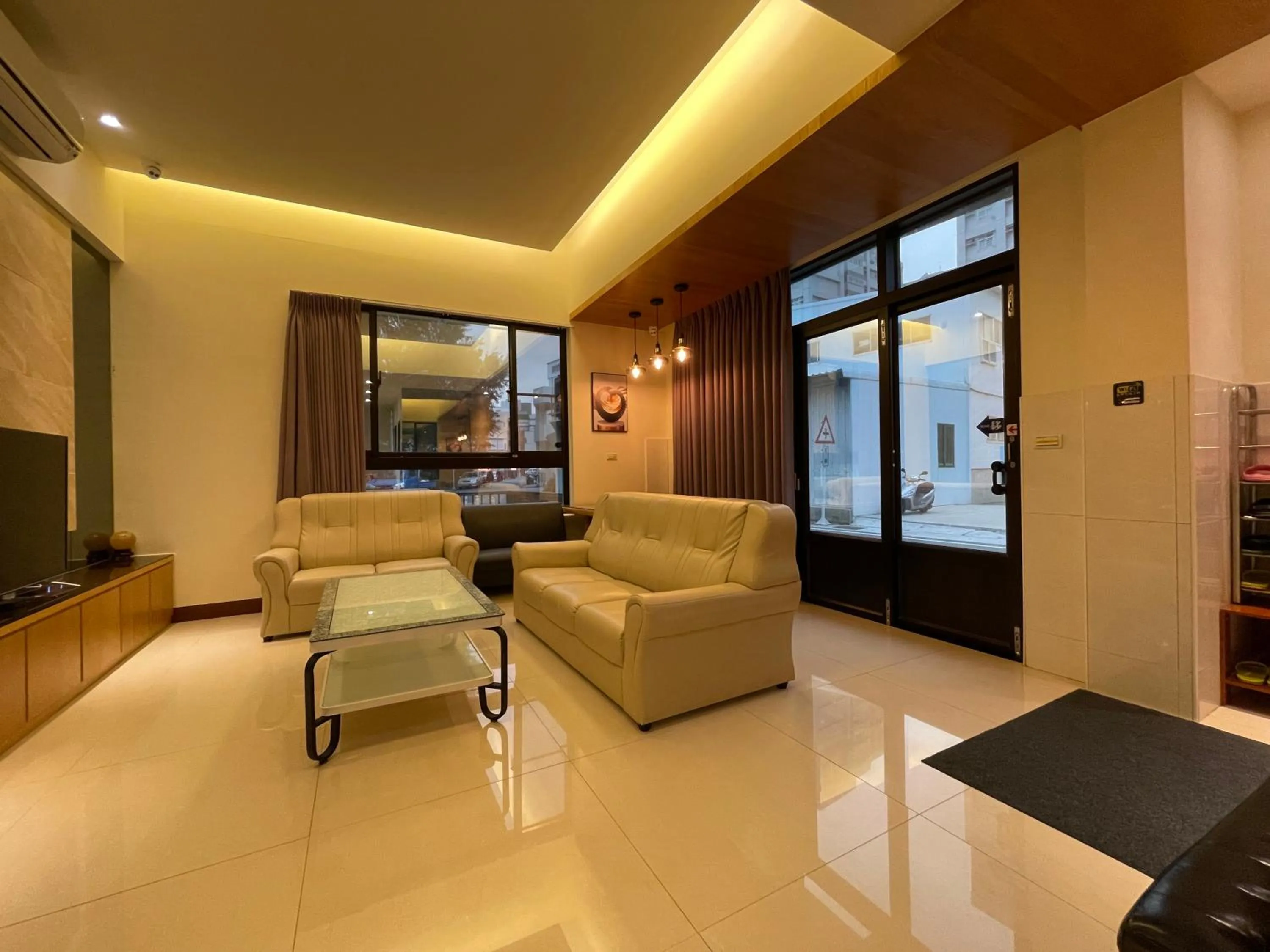 Living room in Cherry Inn