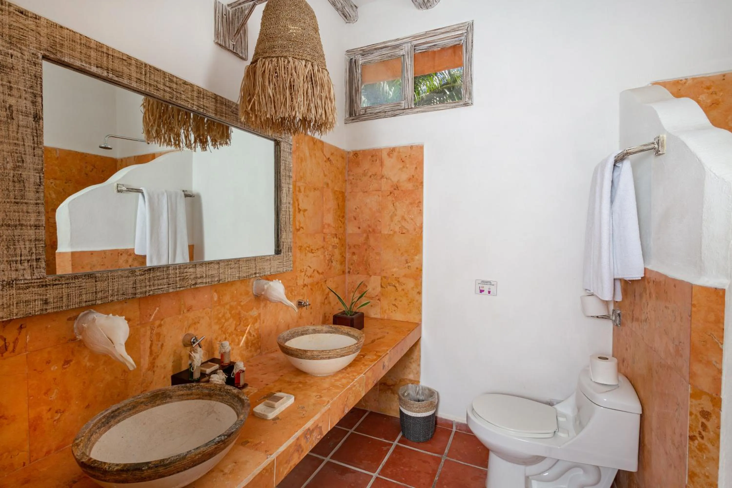 Bathroom in Holbox Dream Beachfront Hotel