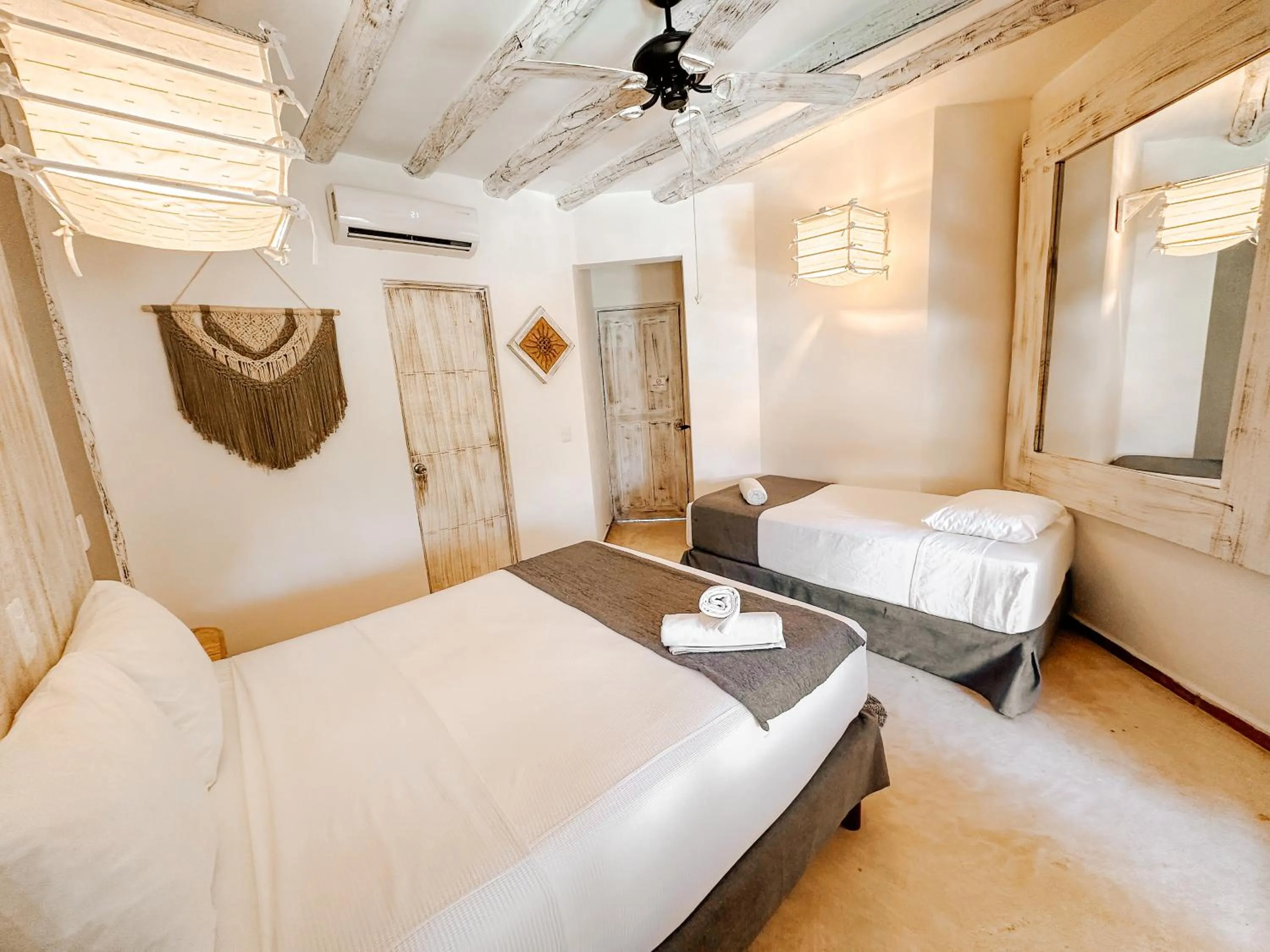 Bedroom, Bed in Holbox Dream Beachfront Hotel