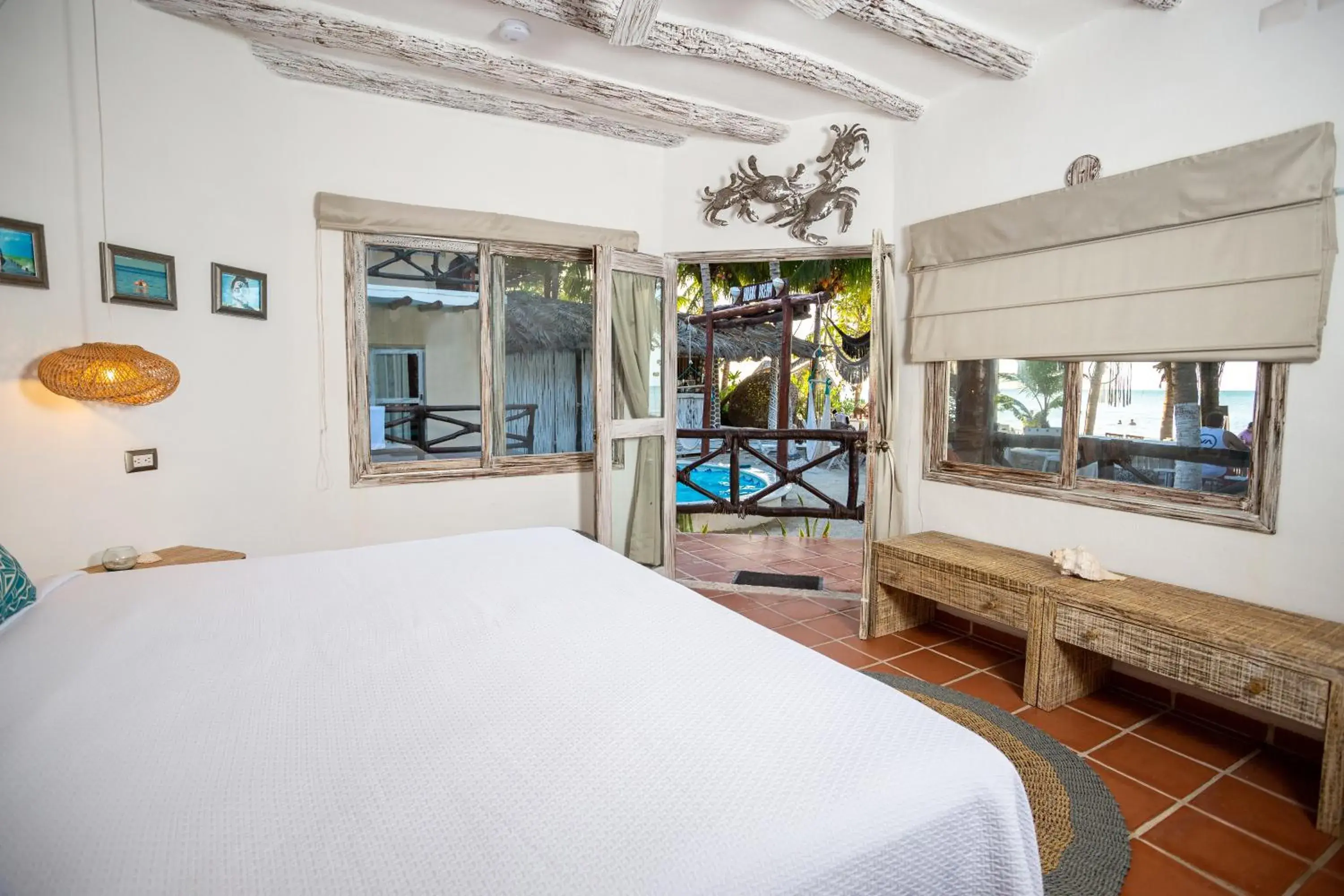 King Room with Pool View in Holbox Dream Beachfront Hotel King Room with Pool View in Holbox Dream Beachfront Hotel