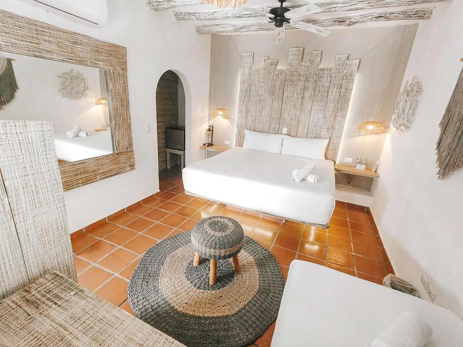 Bedroom, Bed in Holbox Dream Beachfront Hotel