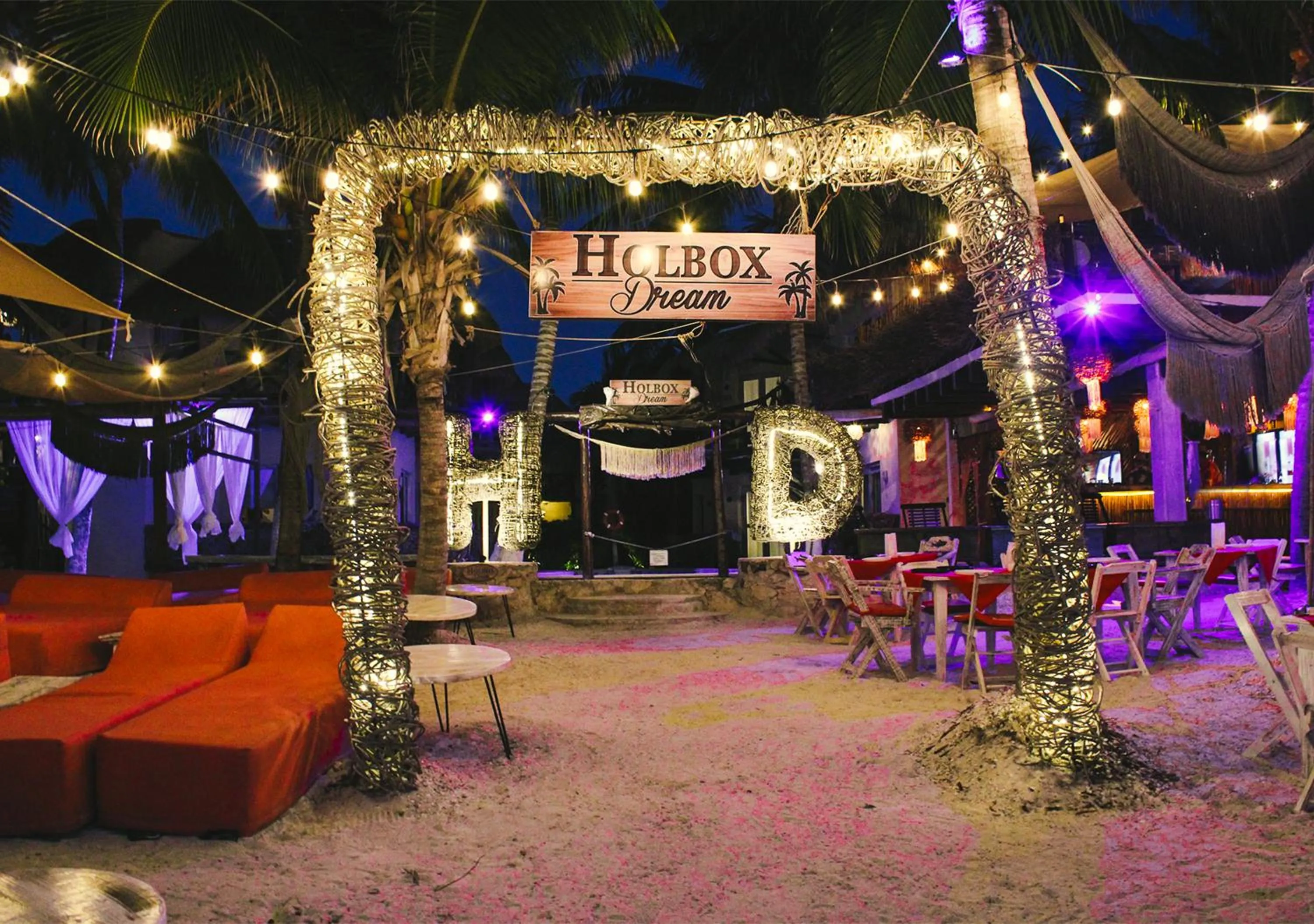 Beach in Holbox Dream Beachfront Hotel
