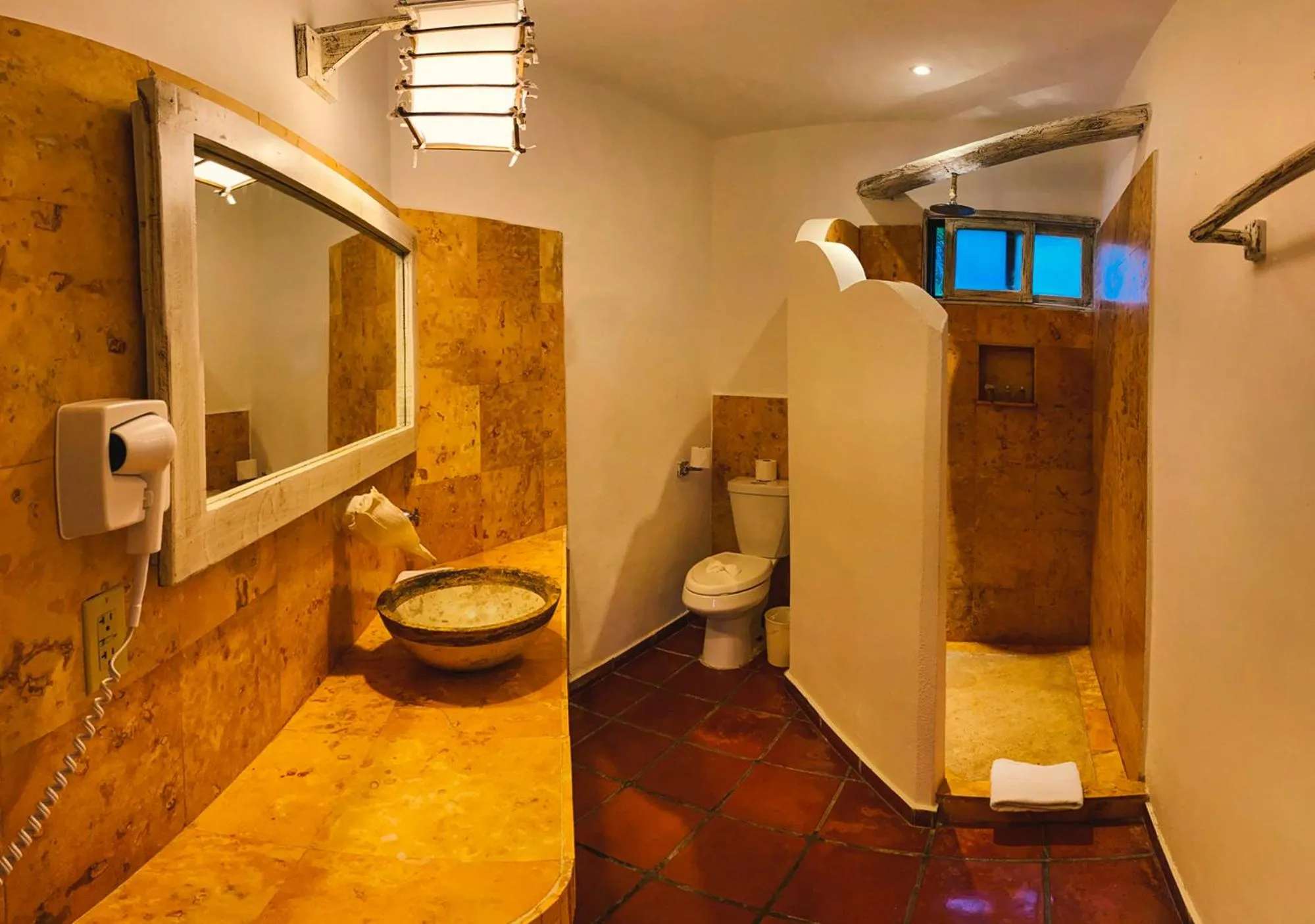 Toilet in Holbox Dream Beachfront Hotel