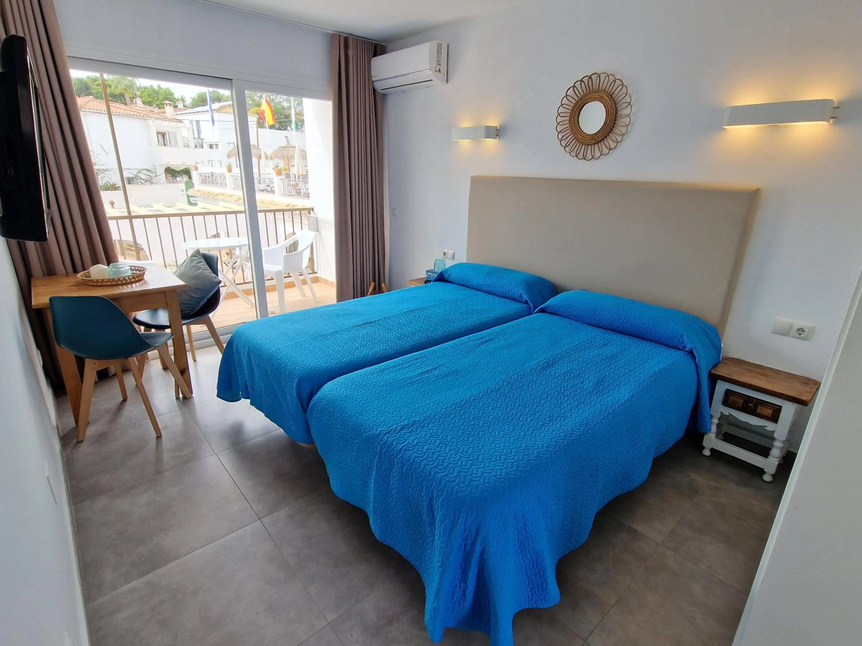 Bed in Apartamentos La Baranda