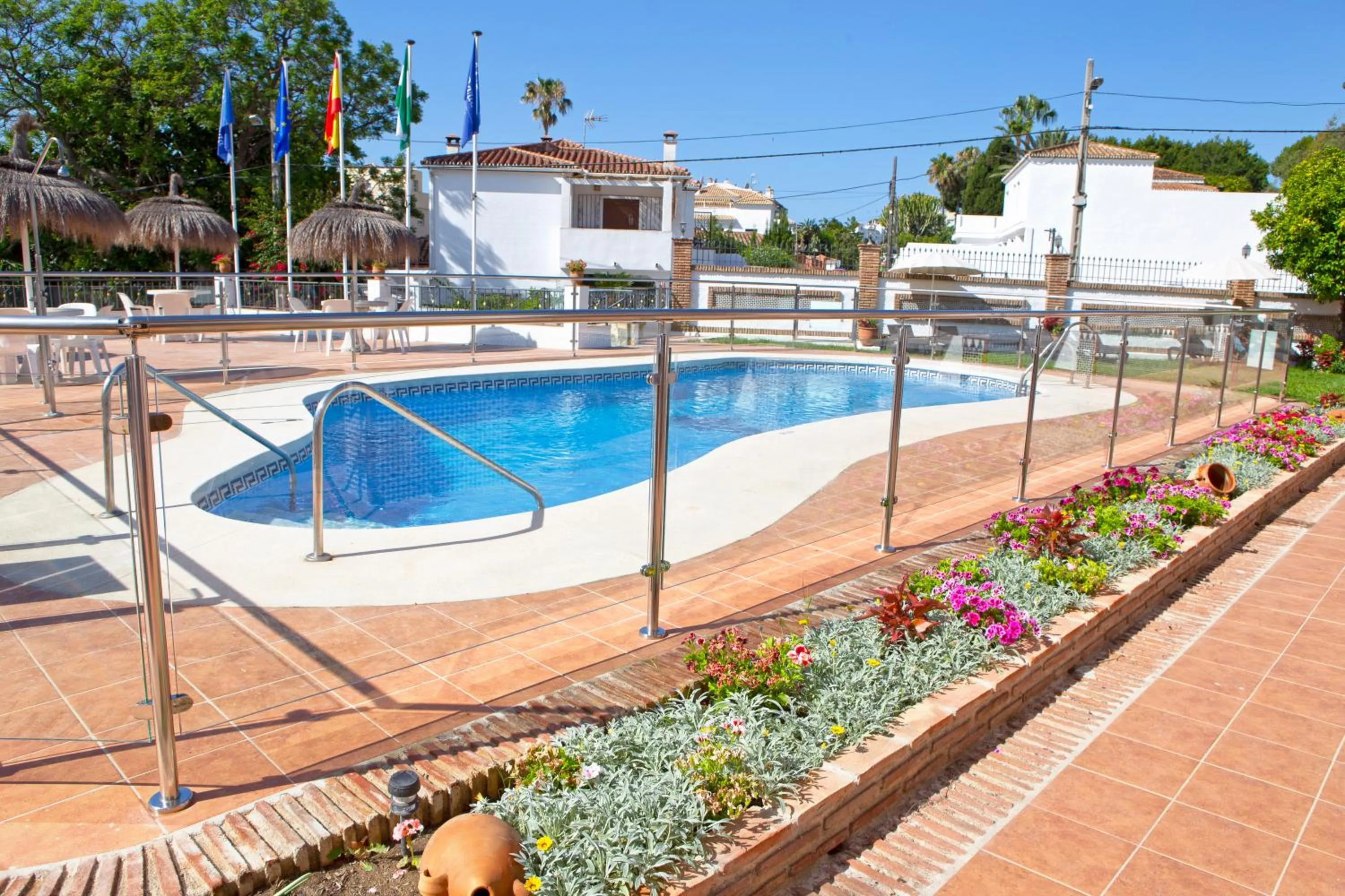Swimming pool in Apartamentos La Baranda