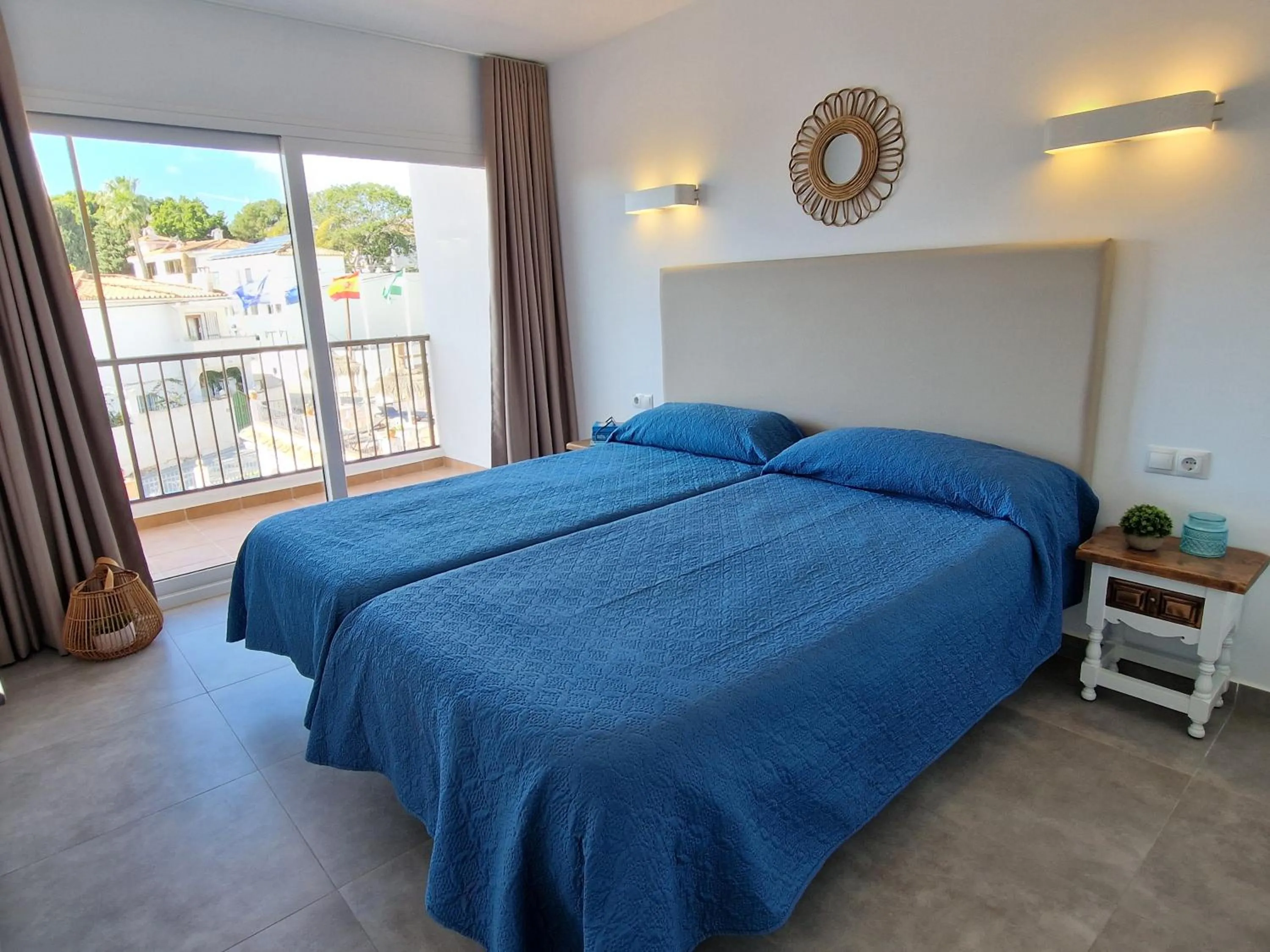 Bed in Apartamentos La Baranda