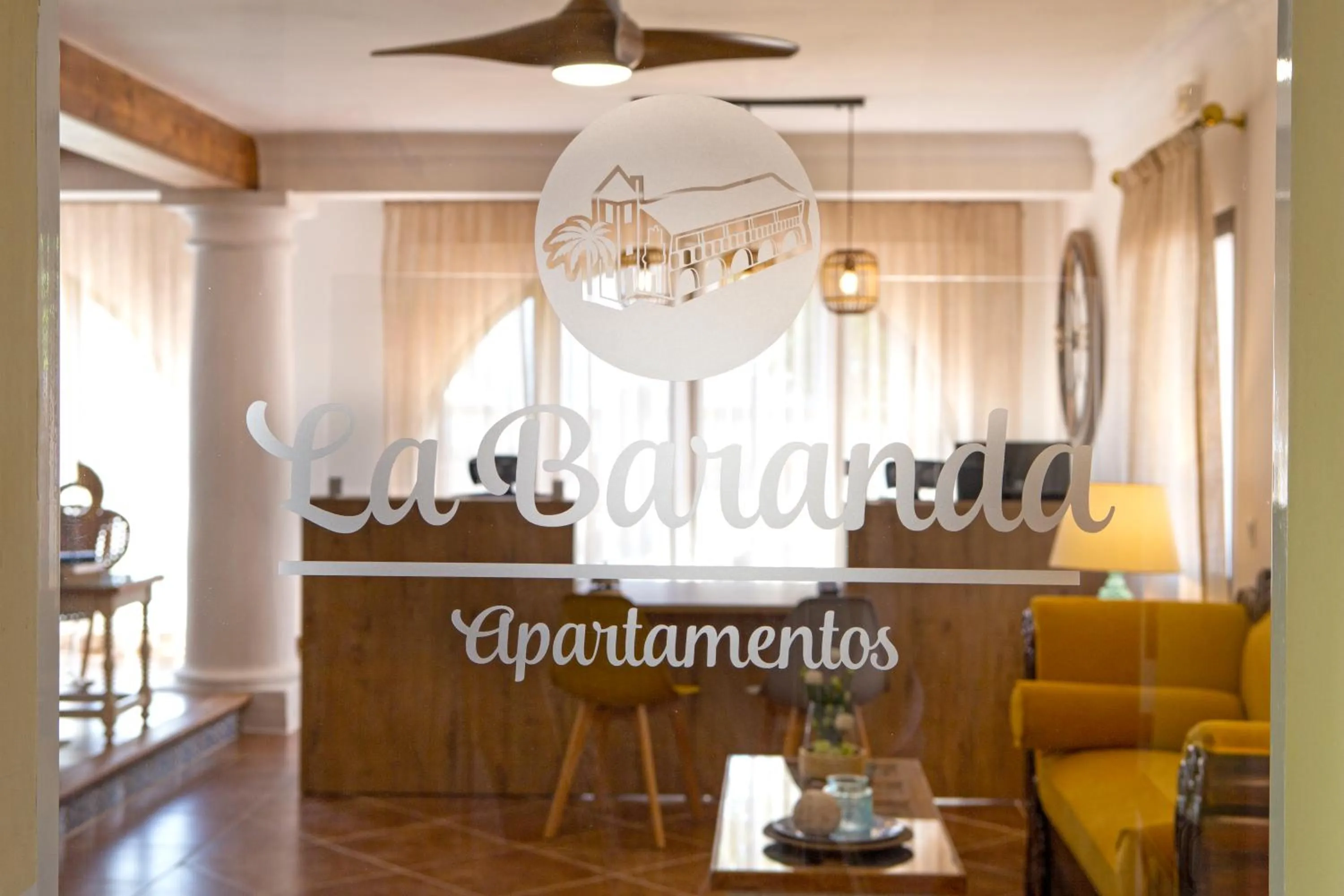 Lobby or reception in Apartamentos La Baranda