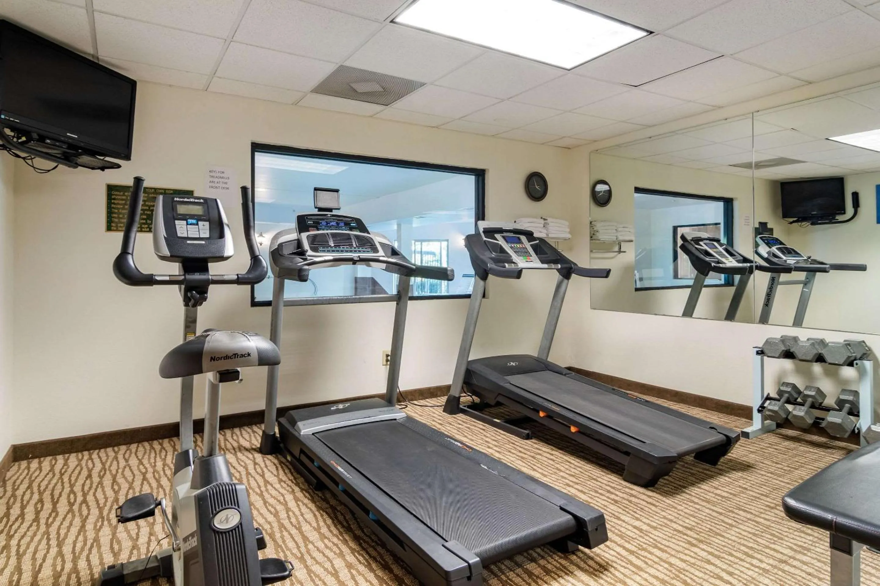 Fitness centre/facilities in Comfort Inn & Suites Suwanee - Sugarloaf