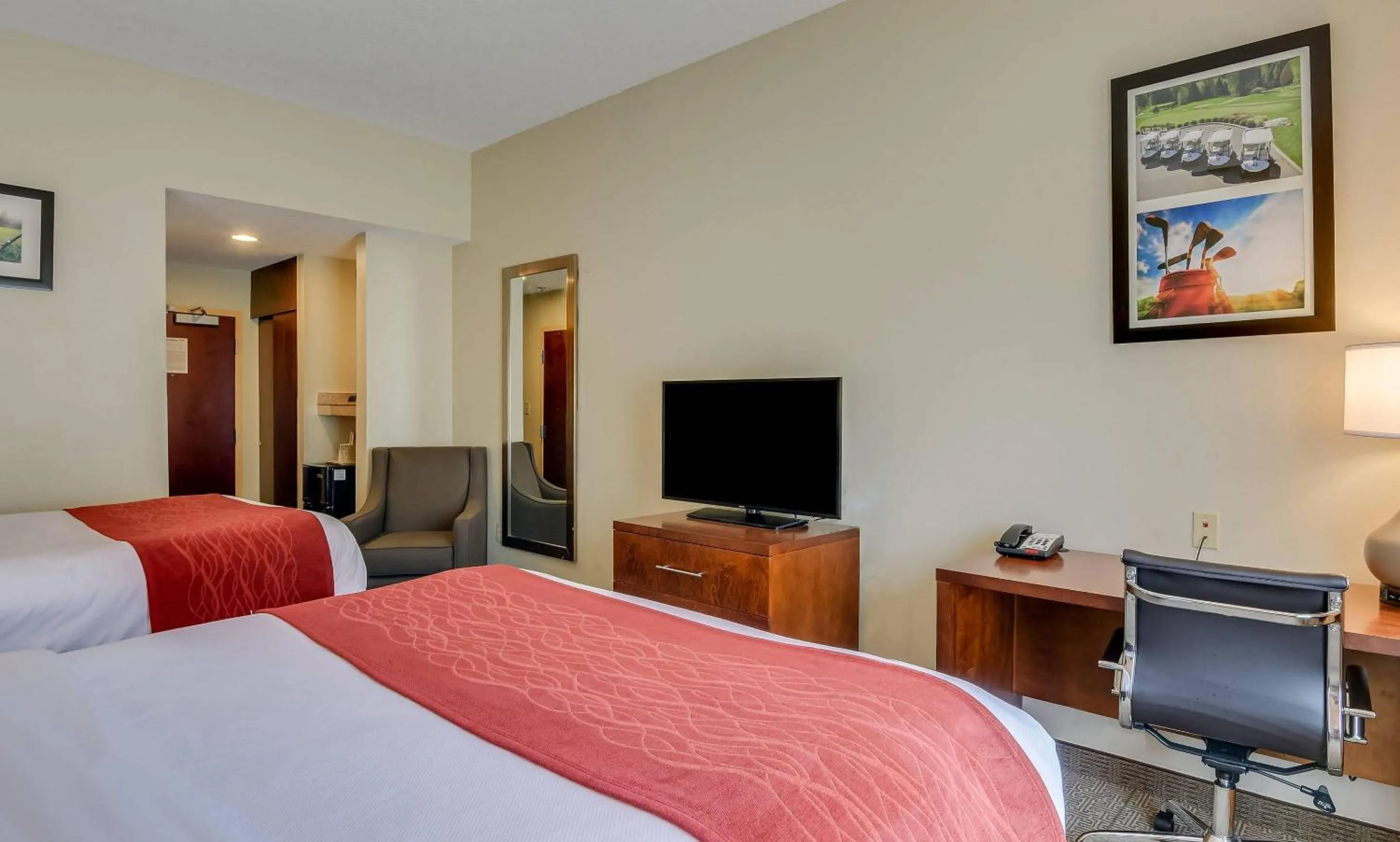 Bedroom, Bed in Comfort Inn & Suites Augusta Fort Gordon Area