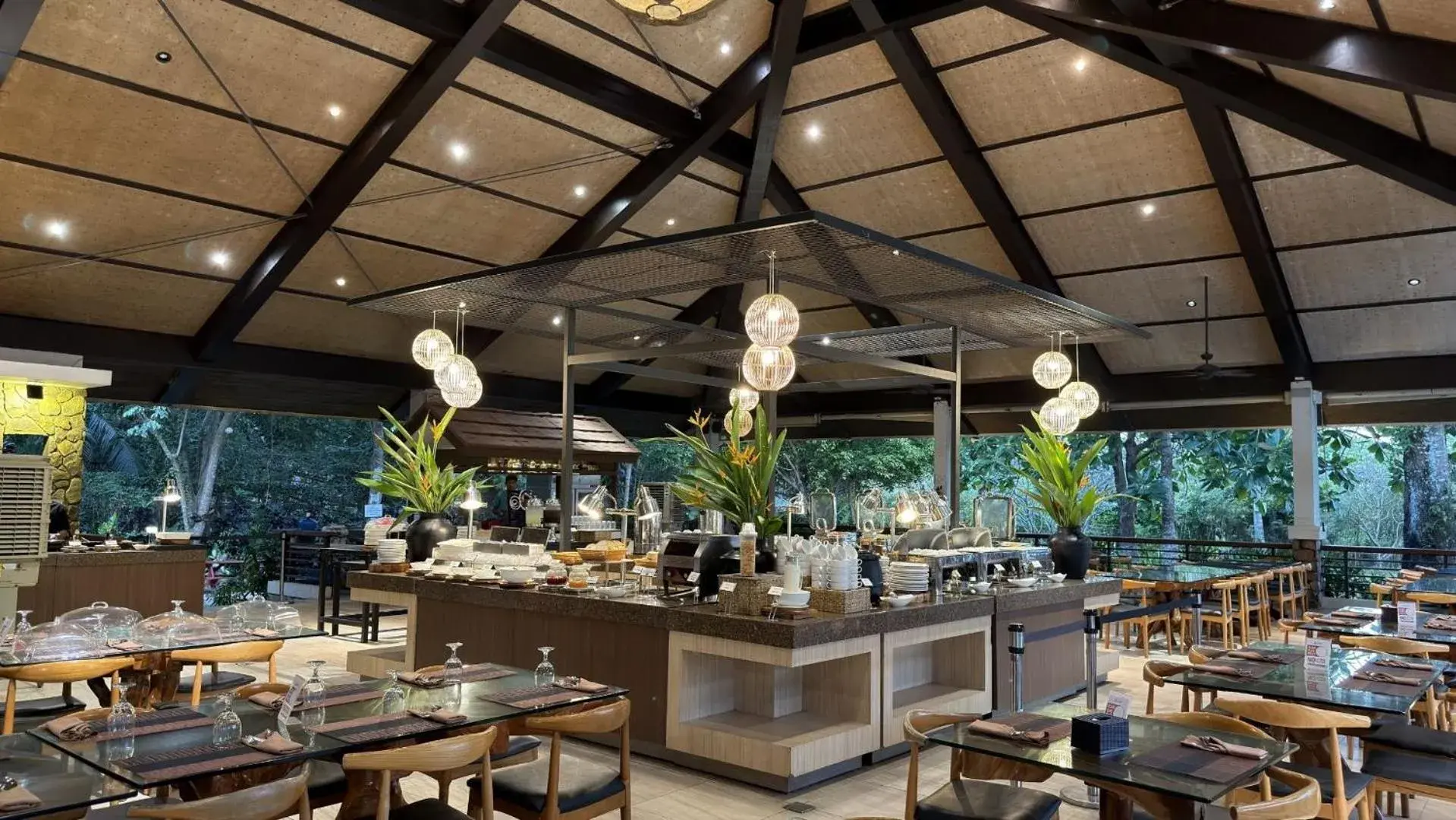 Breakfast in Solina Beach & Nature Resort Breakfast in Solina Beach & Nature Resort