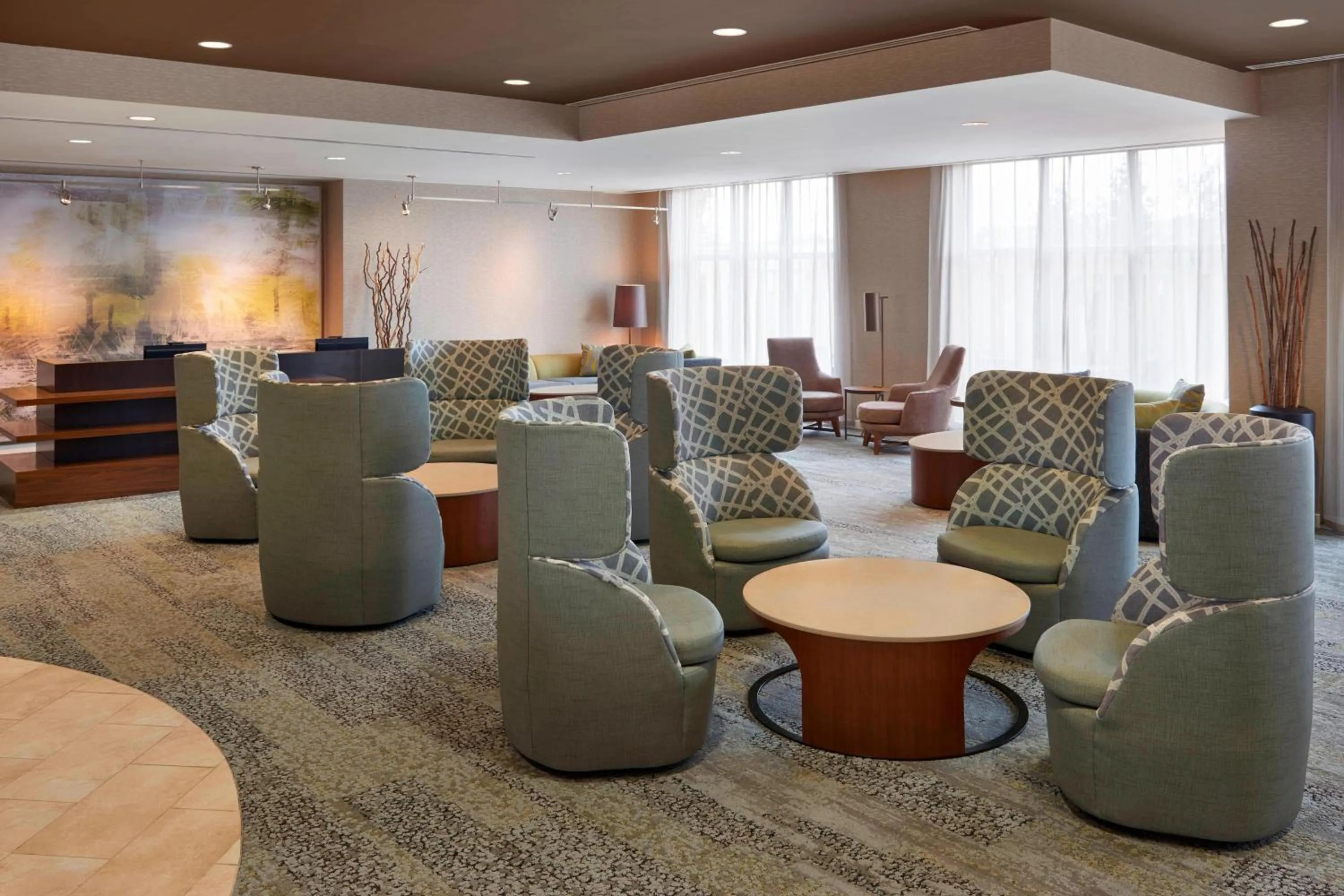 Lobby or reception in Courtyard by Marriott Kingston Highway 401