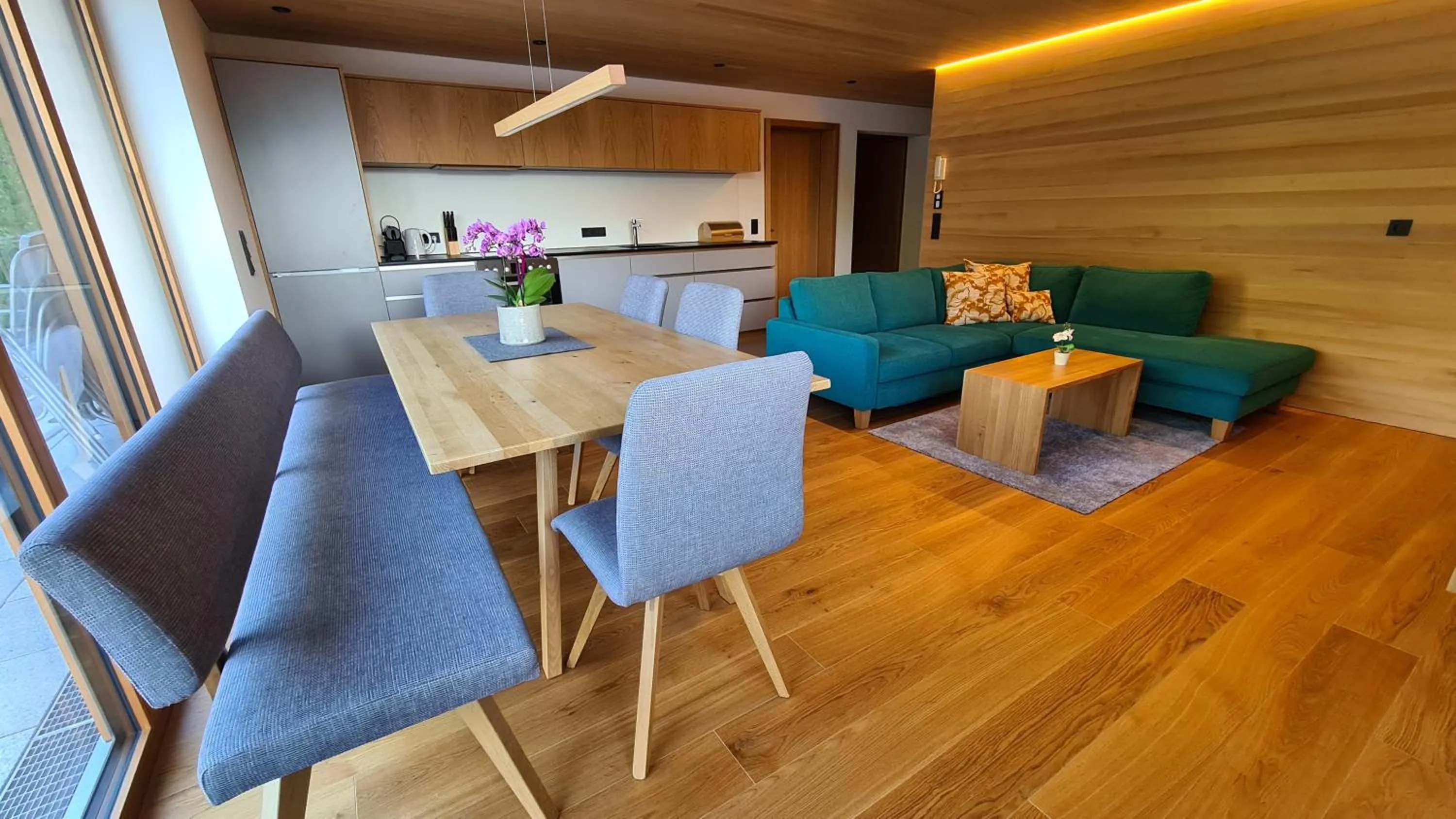 Living room in Alphof Appartement Faschina