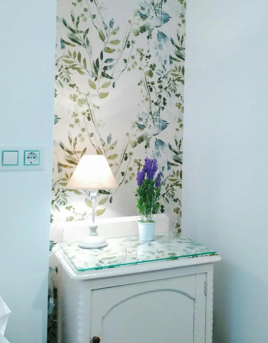 Decorative detail in Hostal Bruña Paseo del Prado