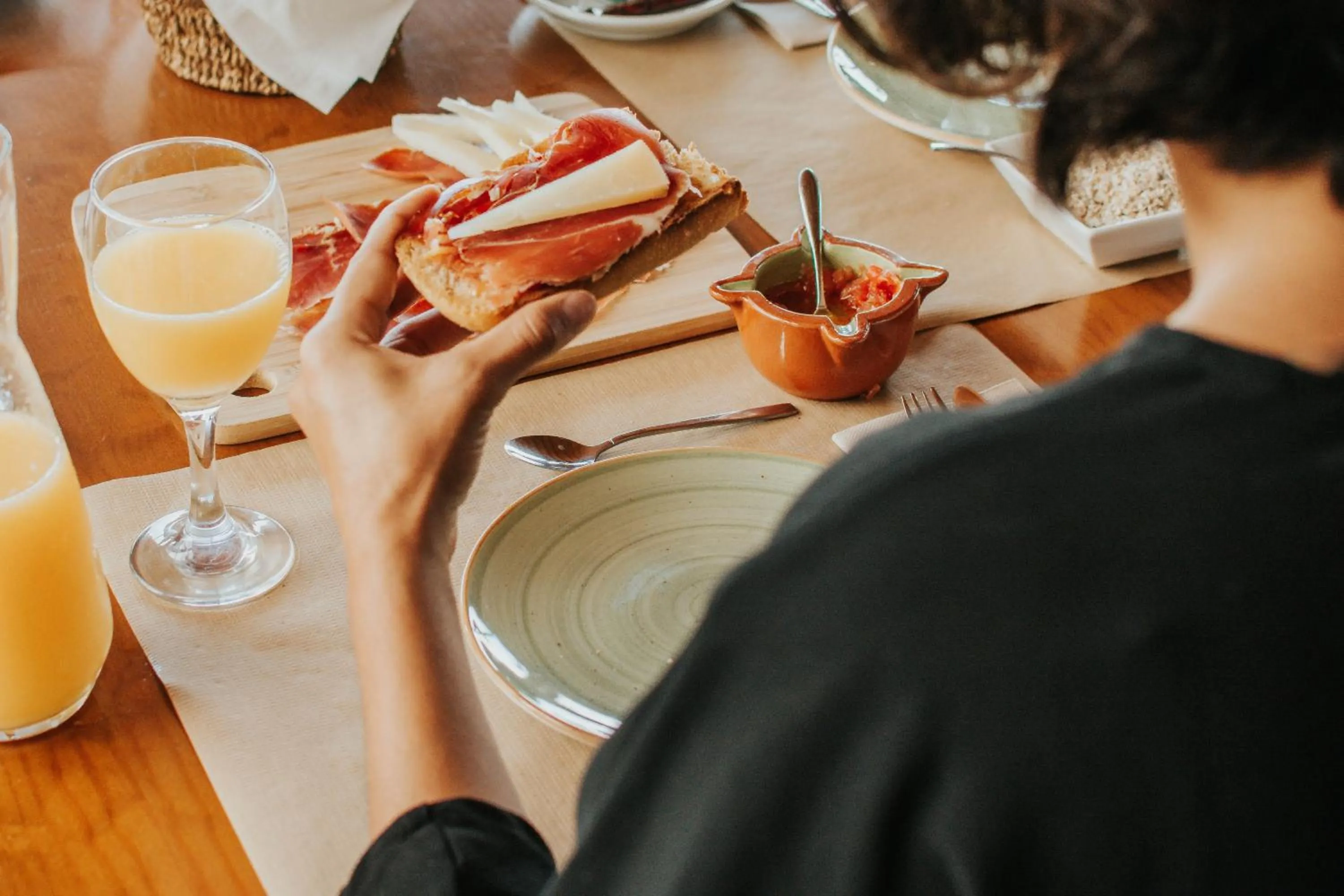 Balcony/Terrace in Hotel La Sitja - Adults only