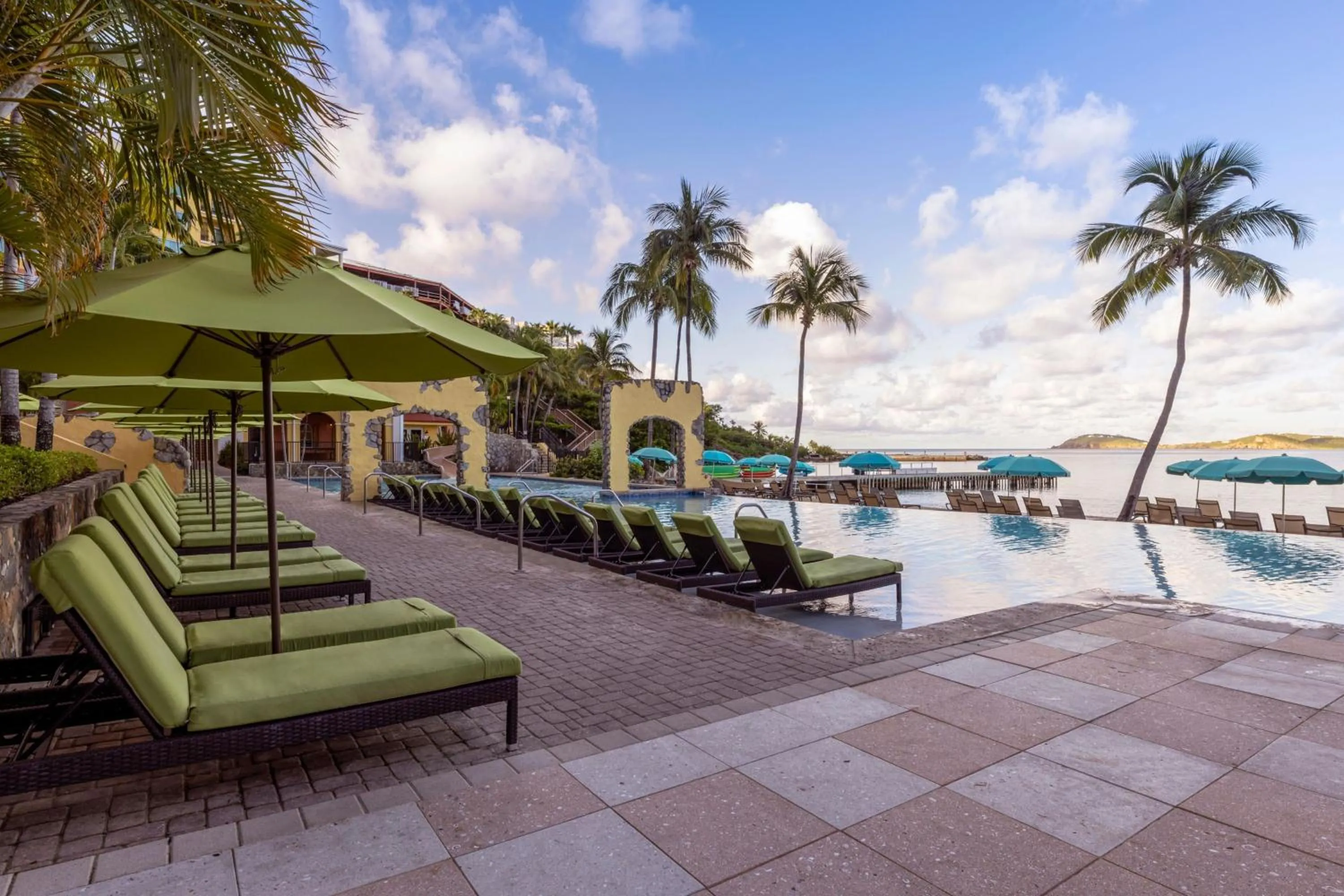 Swimming pool in Marriott's Frenchman's Cove