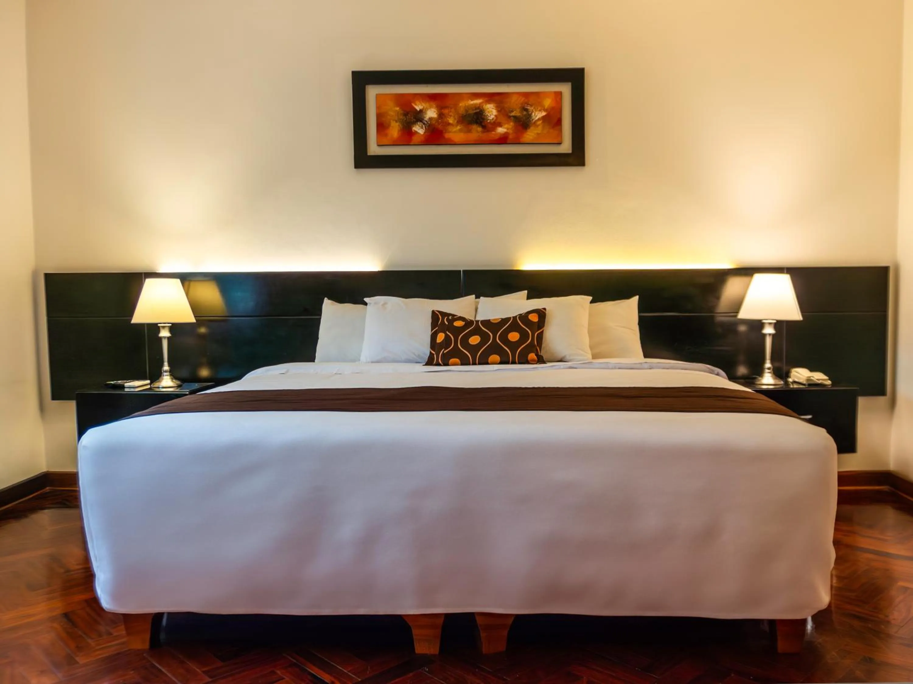 Bed in Hotel Ferré De Ville