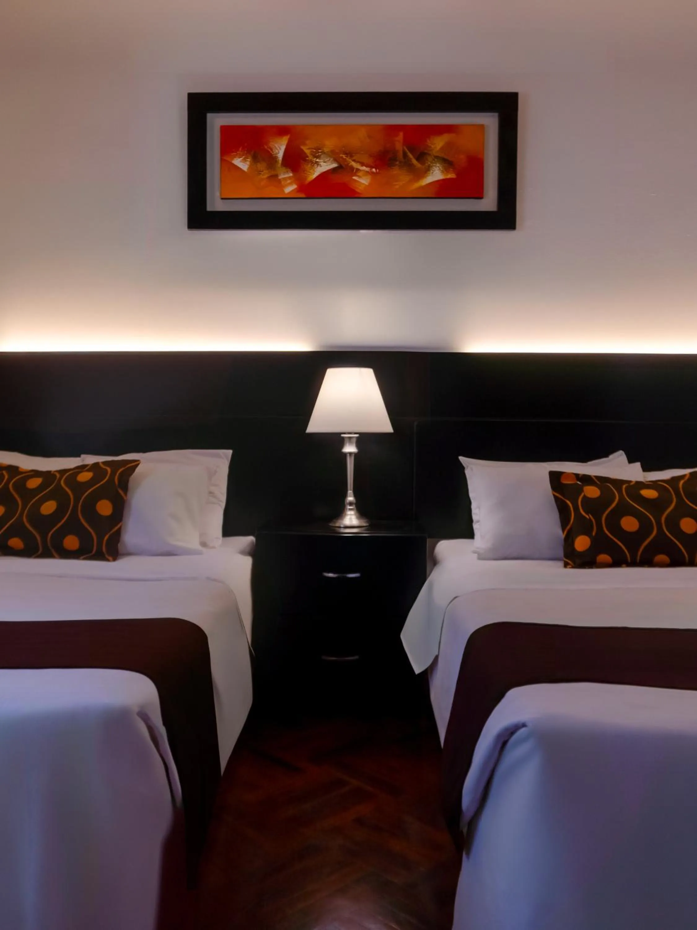 Bed in Hotel Ferré De Ville