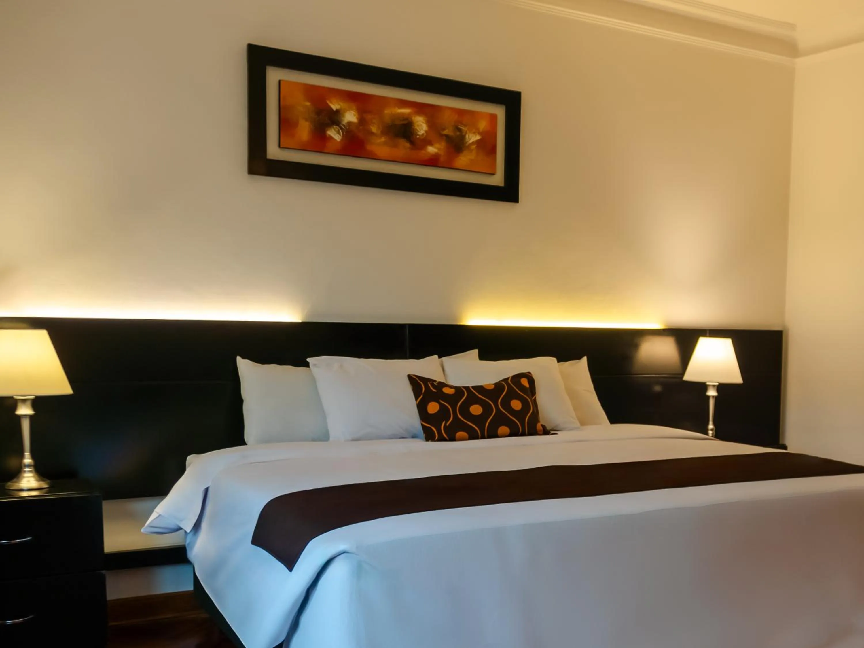 Bed in Hotel Ferré De Ville