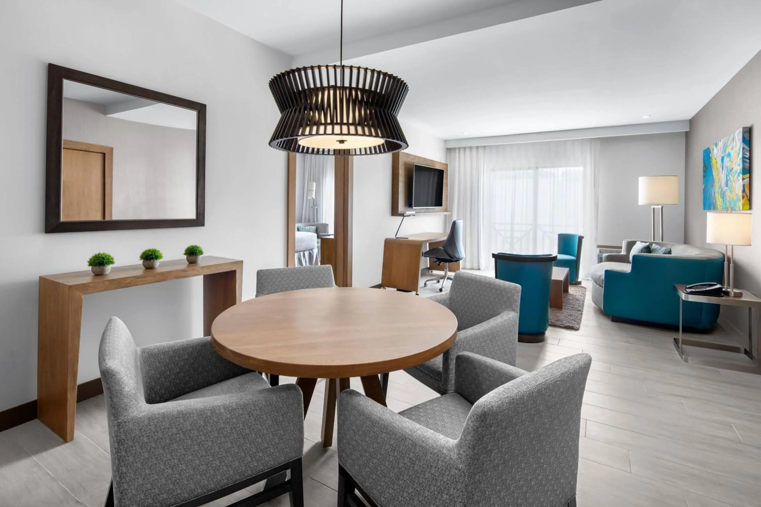 Living room in Courtyard by Marriott Port of Spain