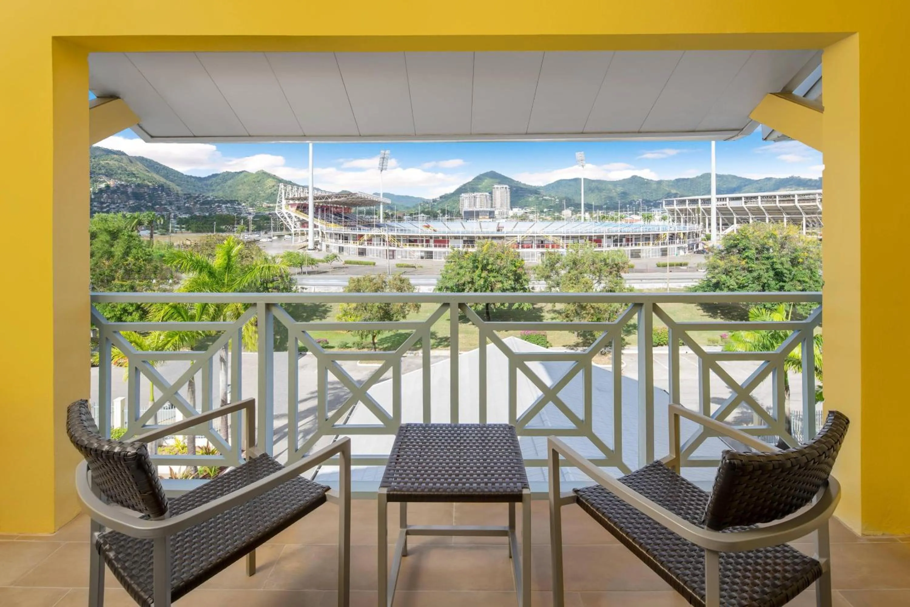 Photo of the whole room in Courtyard by Marriott Port of Spain