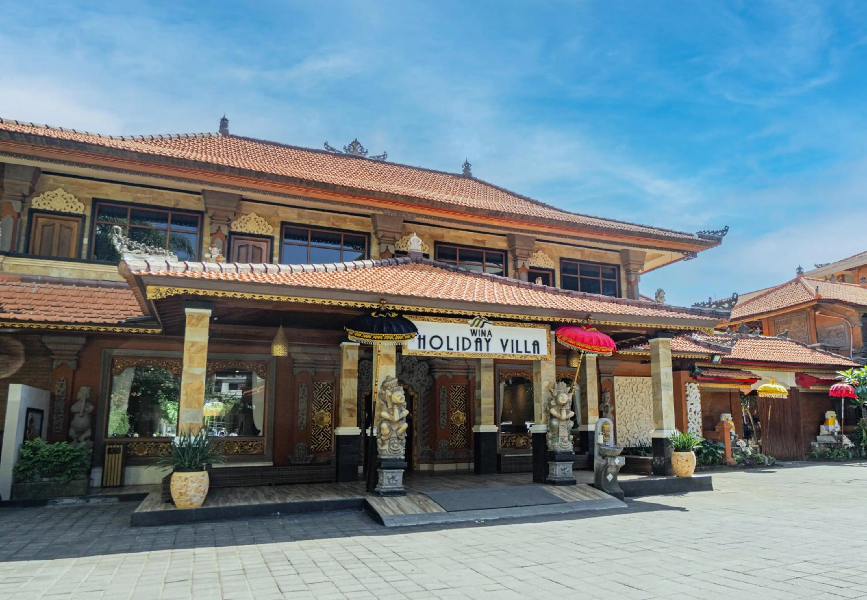 Property building in Wina Holiday Villa Kuta Bali