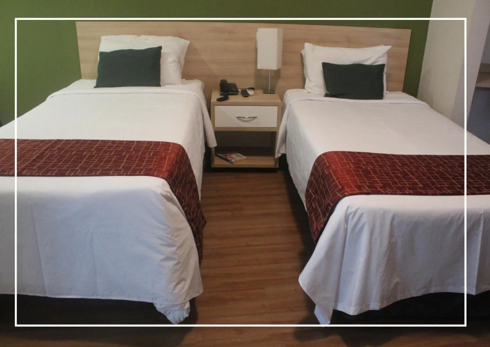 Bed in Hotel Vila Rica Campinas