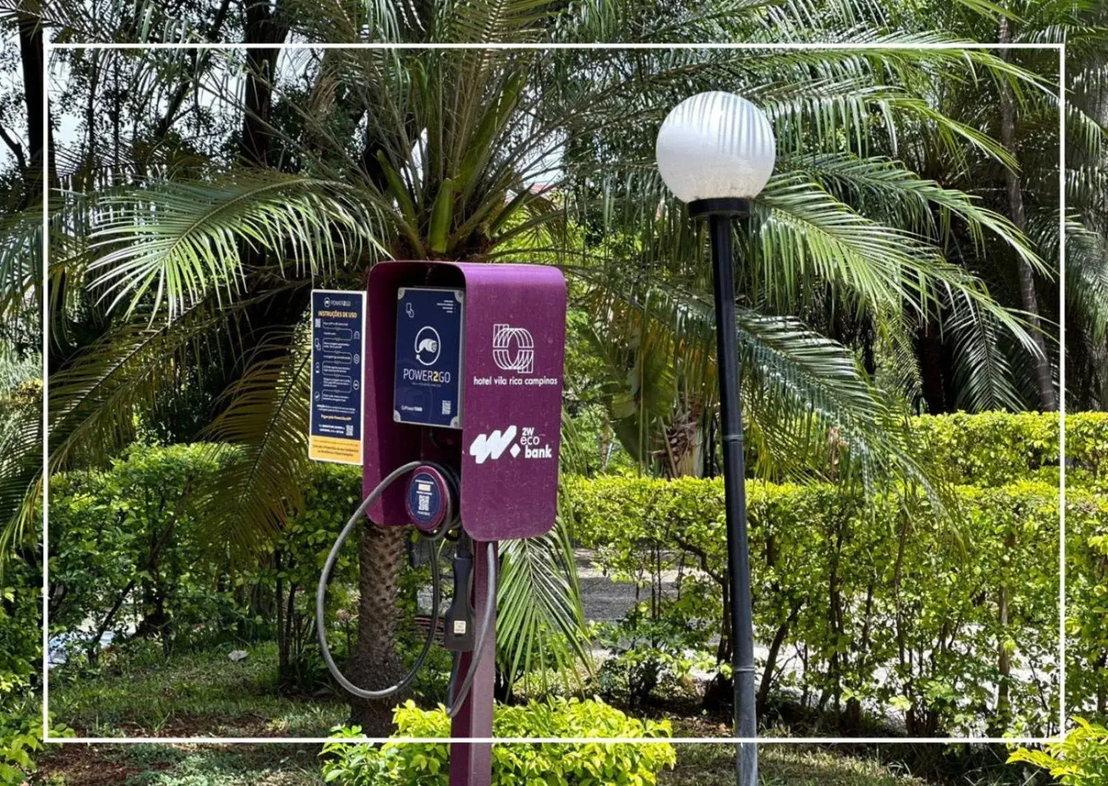 Garden view in Hotel Vila Rica Campinas Garden view in Hotel Vila Rica Campinas