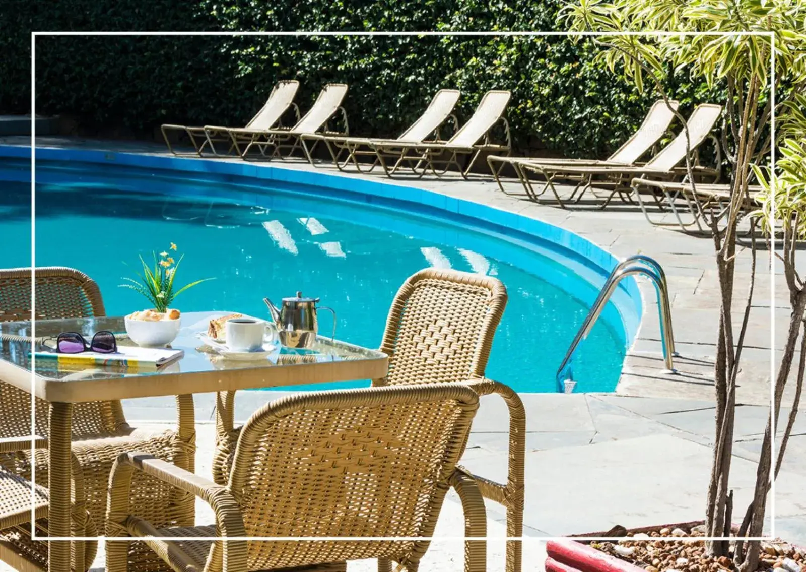 Swimming pool in Hotel Vila Rica Campinas Swimming pool in Hotel Vila Rica Campinas
