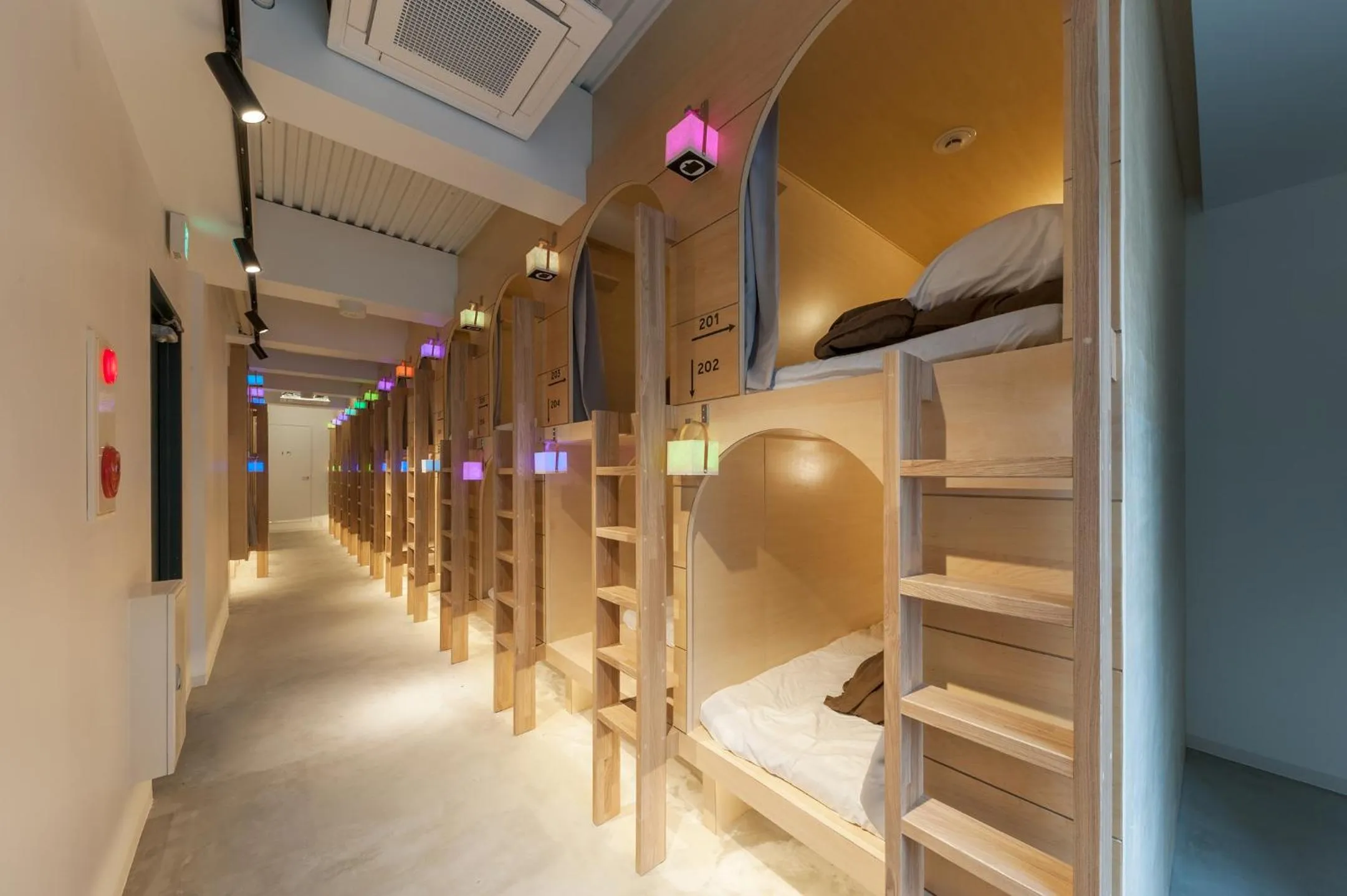 Photo of the whole room, Bed in &AND HOSTEL AKIHABARA