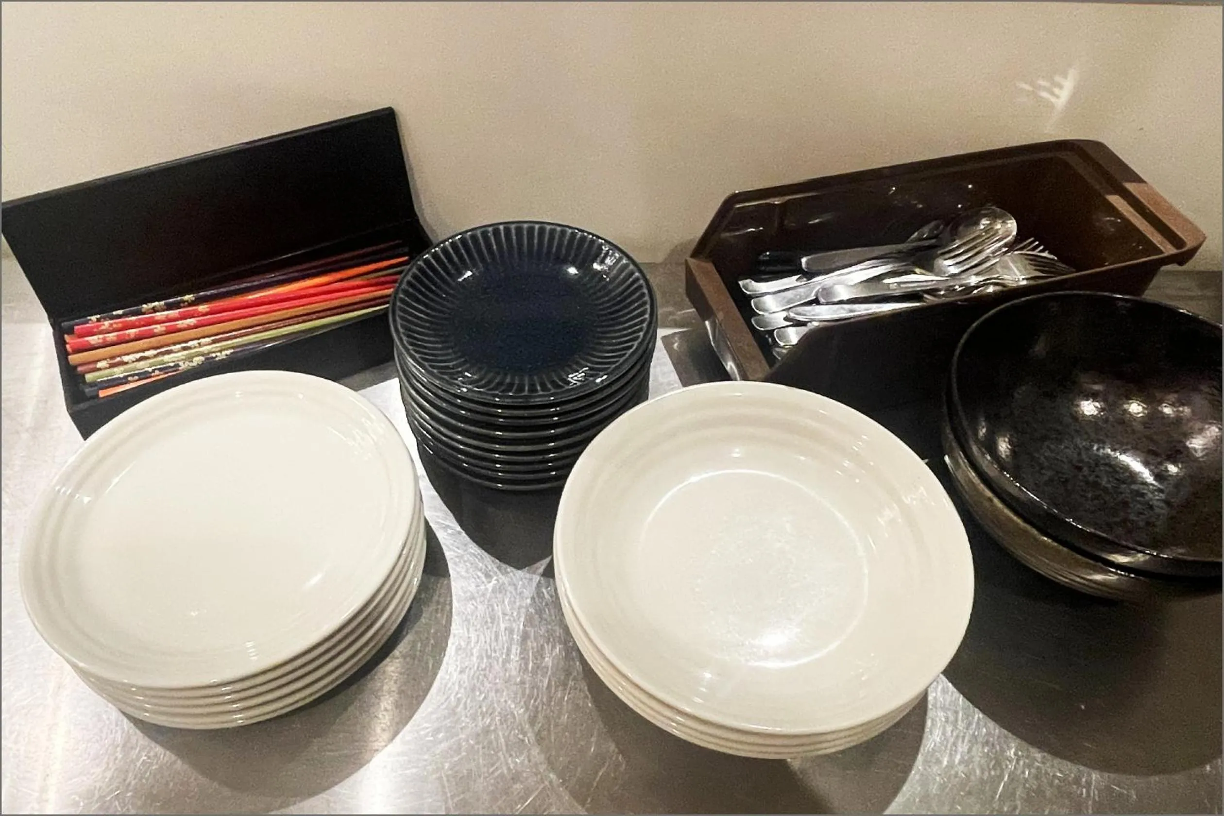 Communal kitchen in &AND HOSTEL AKIHABARA