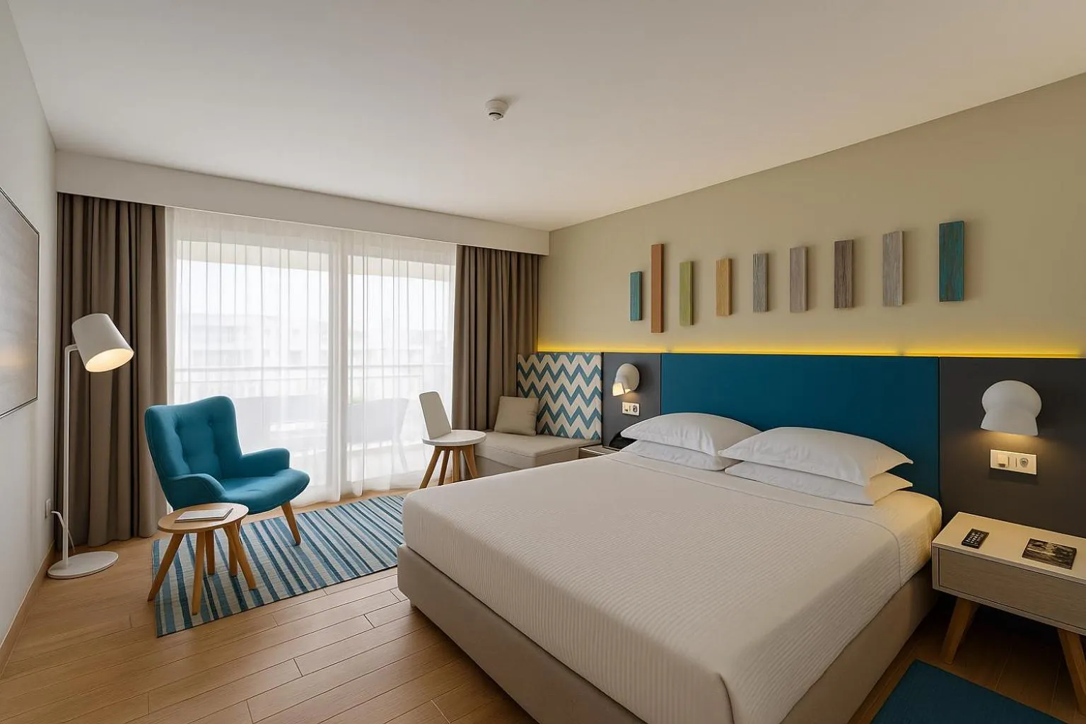 Bed in Sousse Pearl Marriott Resort & Spa