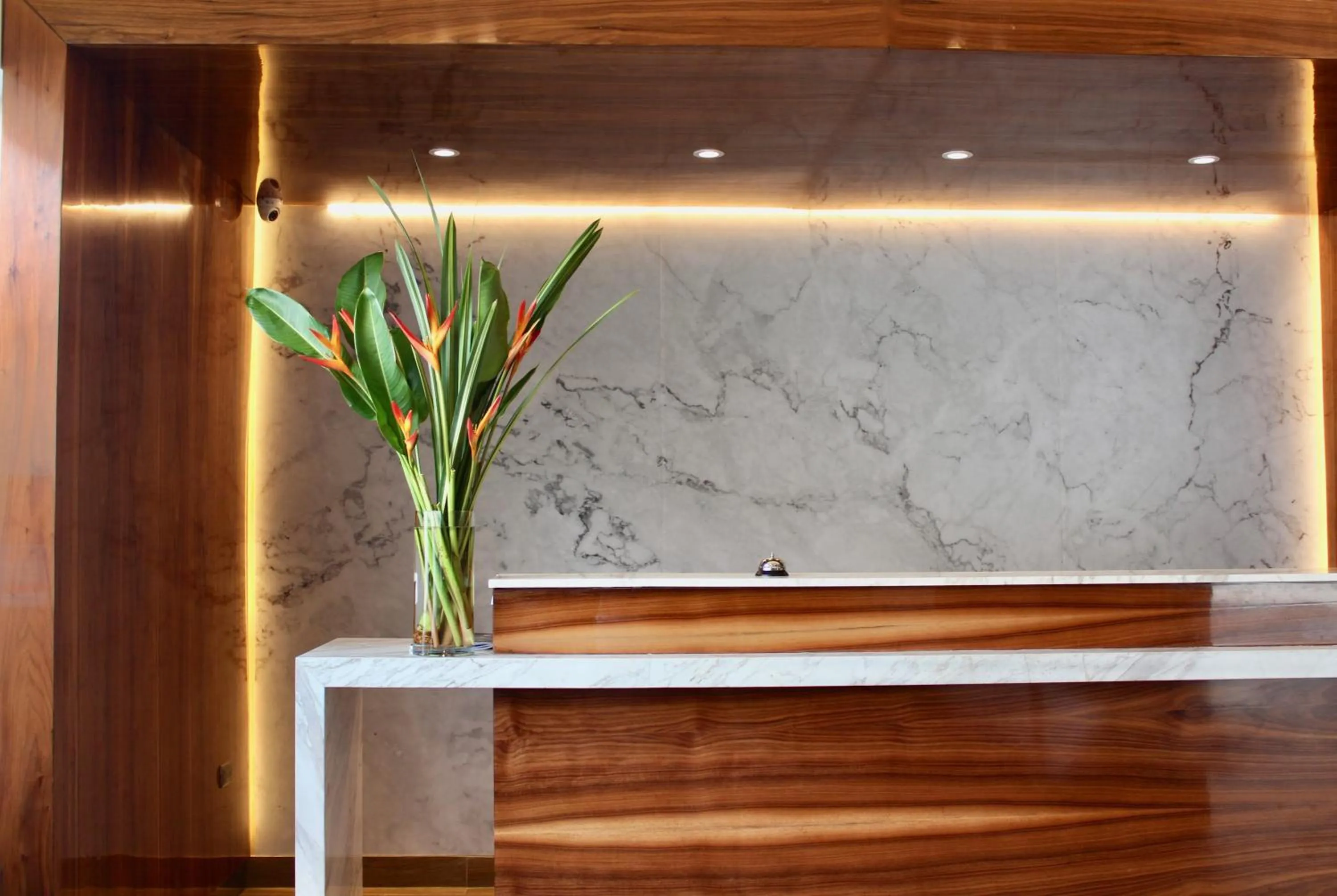 Lobby or reception in Habitat Hotel