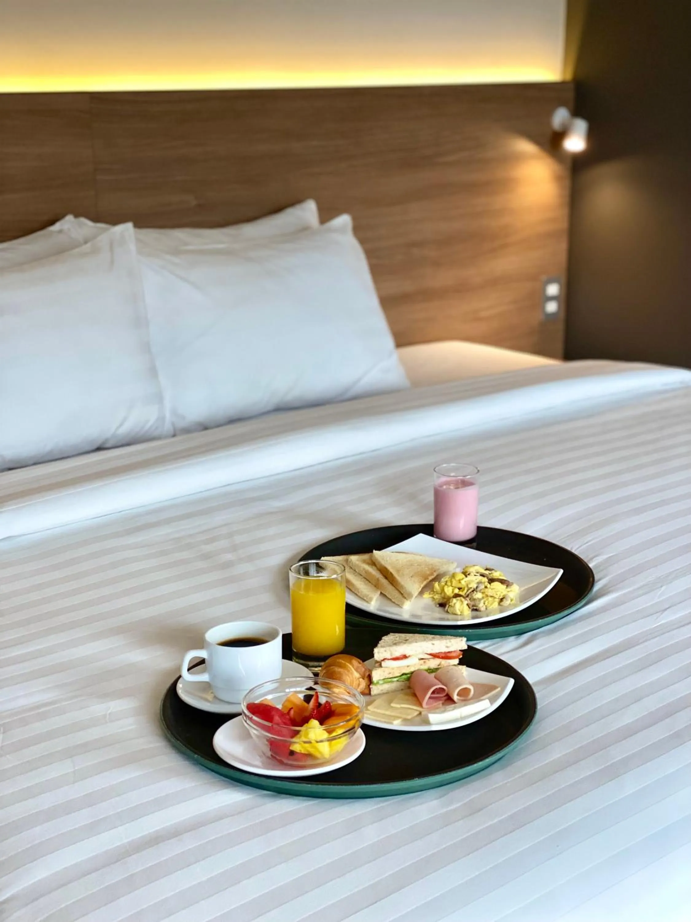 Bed in Habitat Hotel