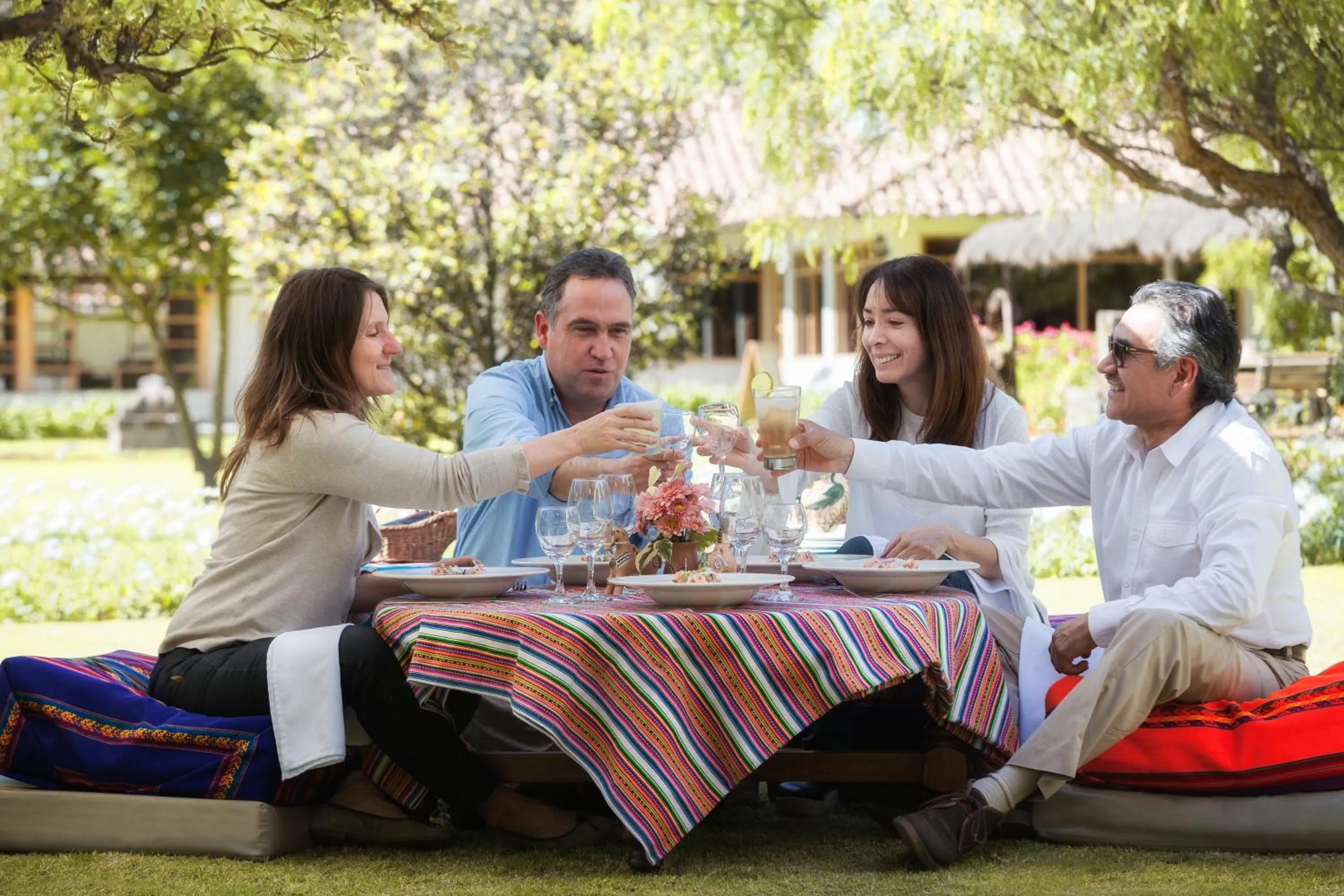 Family in Hotel La Casona De Yucay Valle Sagrado