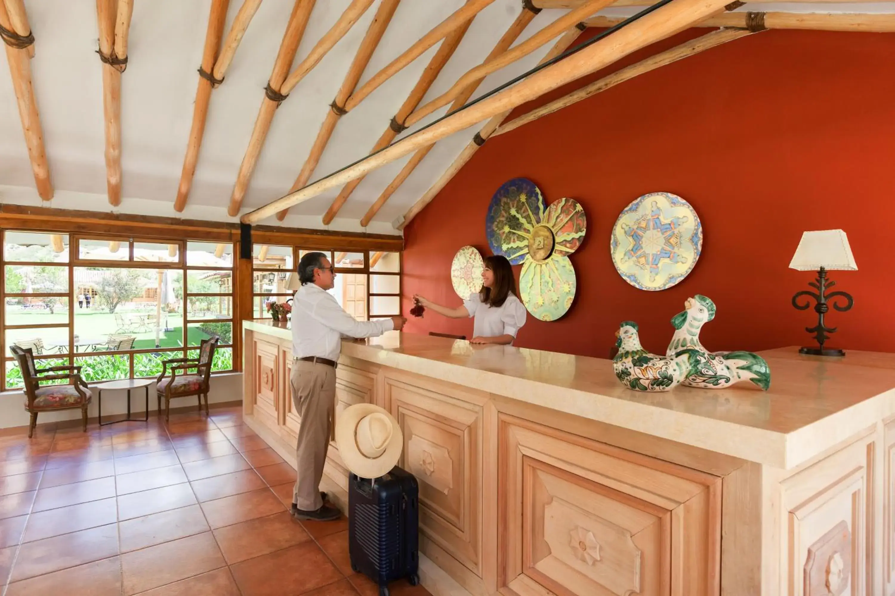 Lobby or reception in Hotel La Casona De Yucay Valle Sagrado Lobby or reception in Hotel La Casona De Yucay Valle Sagrado