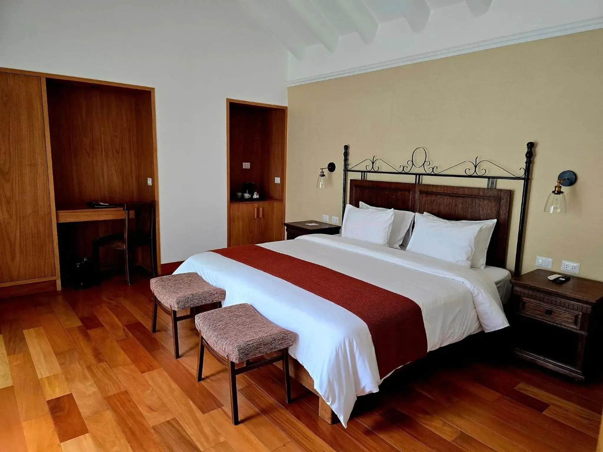 Bed in Hotel La Casona De Yucay Valle Sagrado Bed in Hotel La Casona De Yucay Valle Sagrado