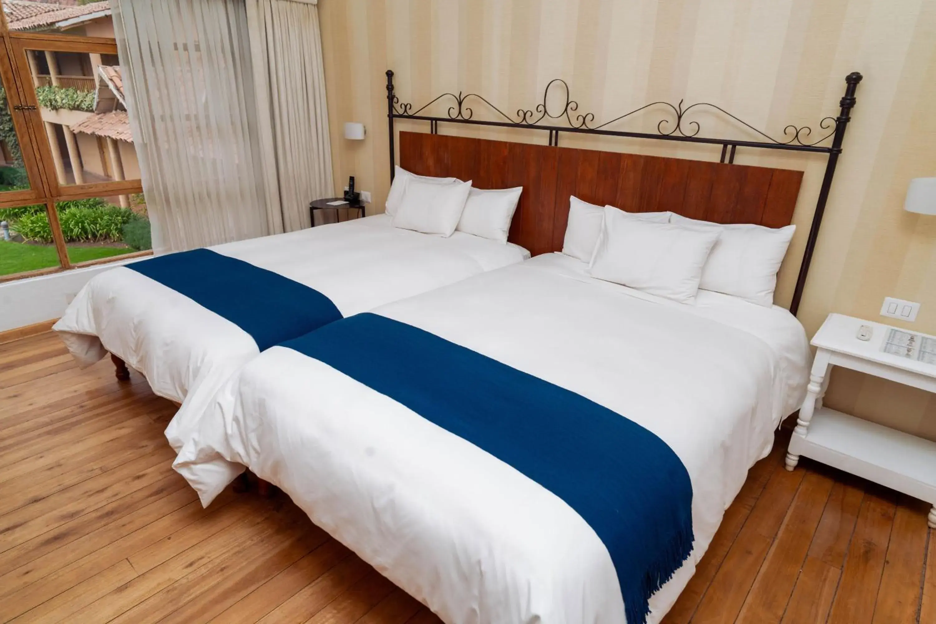 Bed in Hotel La Casona De Yucay Valle Sagrado Bed in Hotel La Casona De Yucay Valle Sagrado