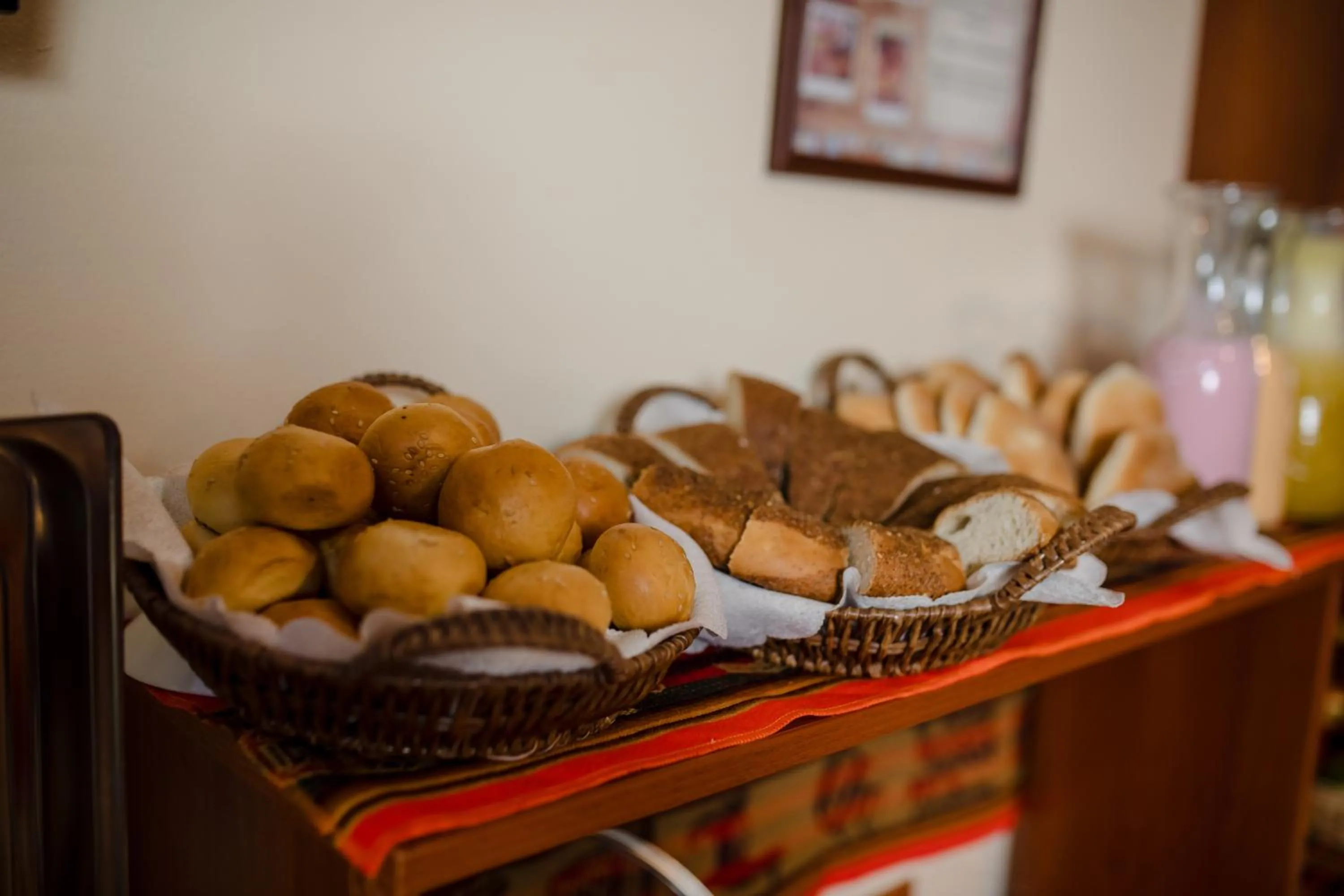 Buffet breakfast in Quechua Hostal Recoleta