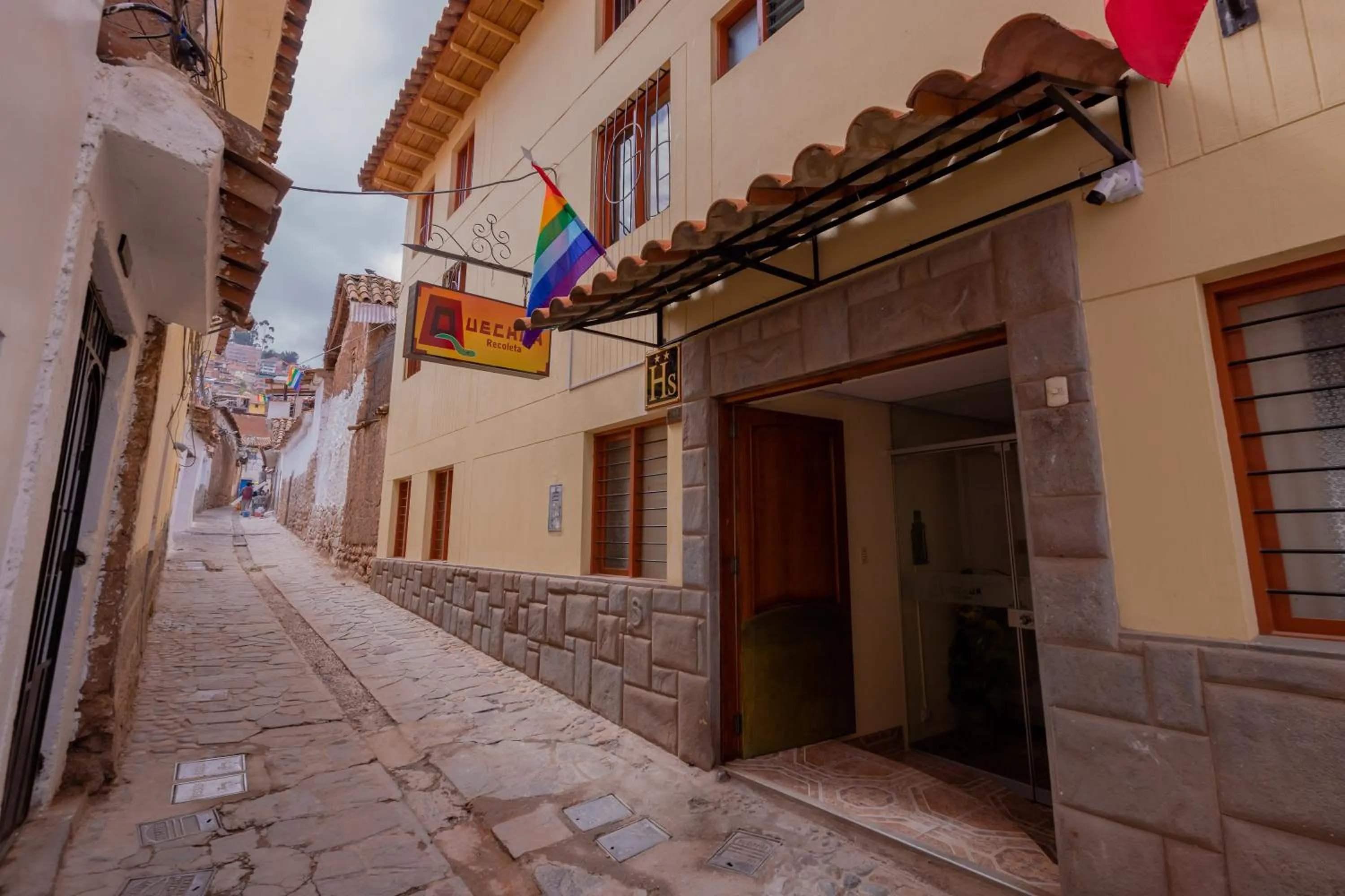 Street view in Quechua Hostal Recoleta