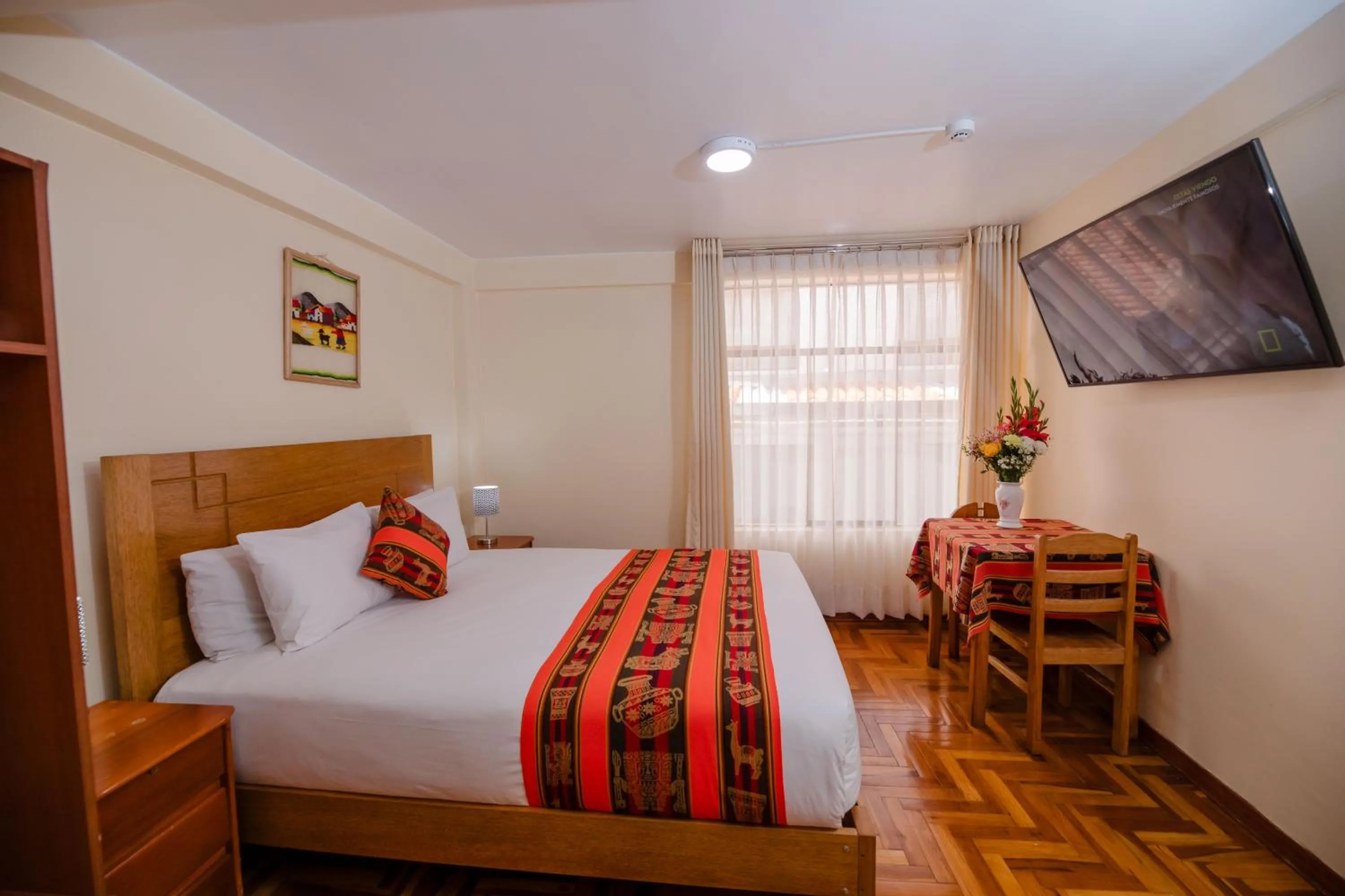 Bed in Quechua Hostal Recoleta