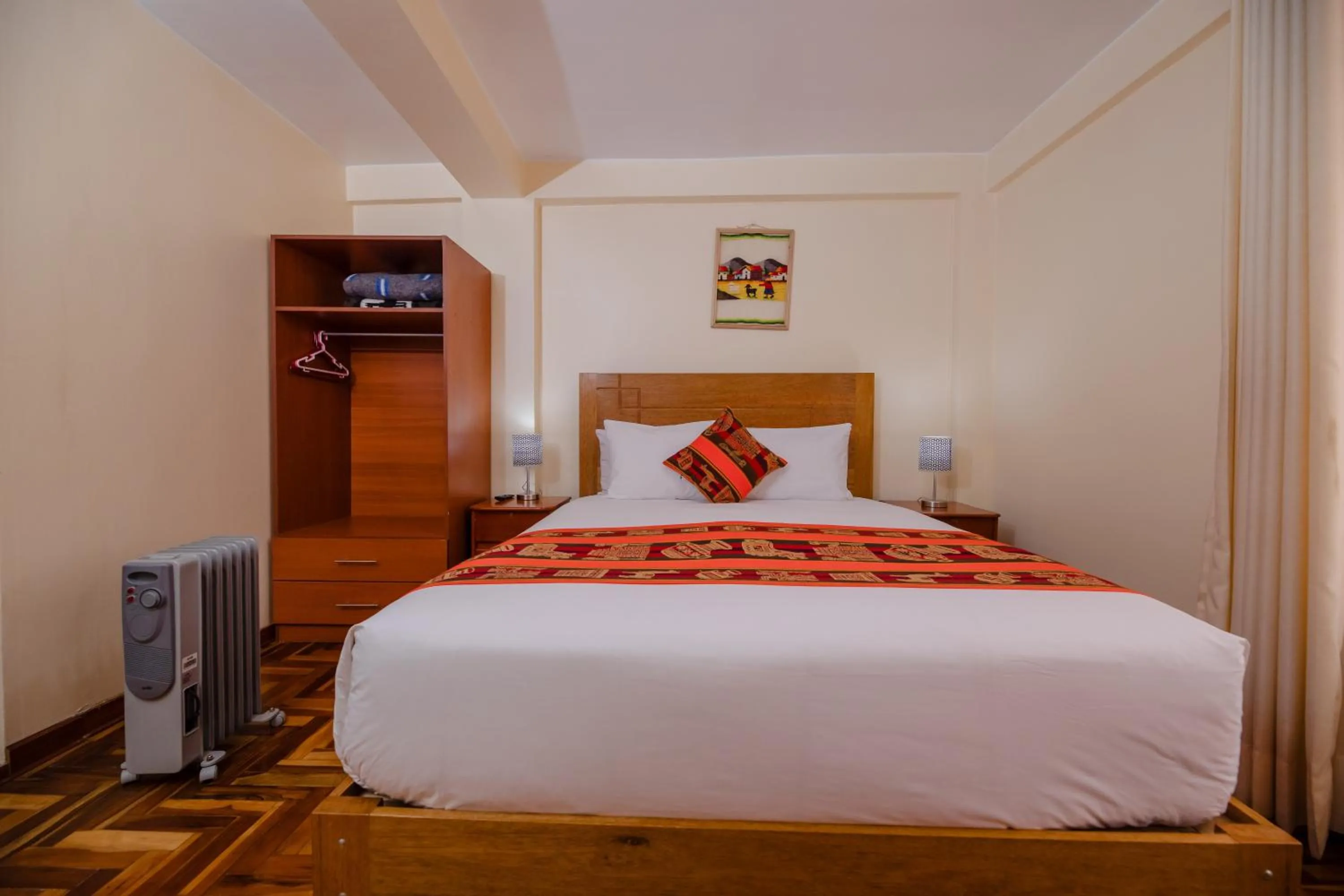 Bed in Quechua Hostal Recoleta