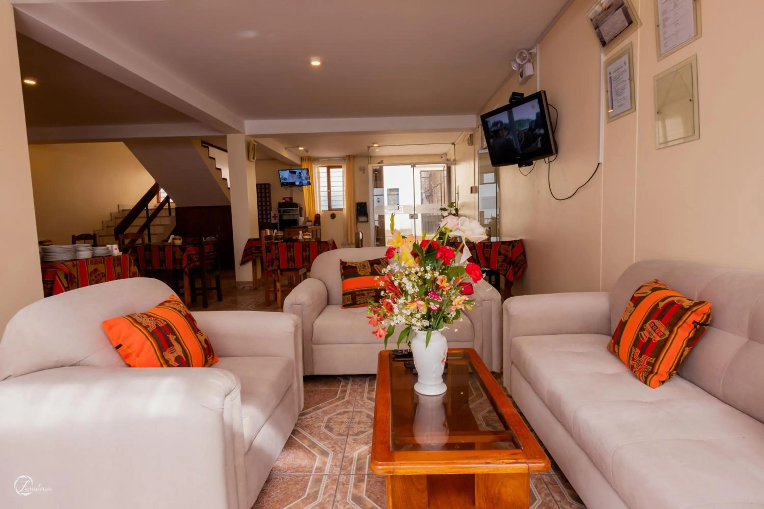 Living room in Quechua Hostal Recoleta