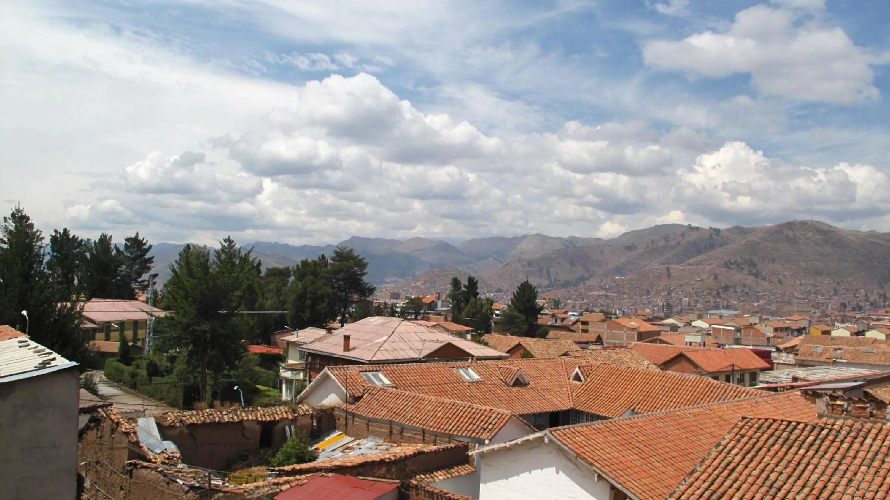Bird's eye view in Quechua Hostal Recoleta